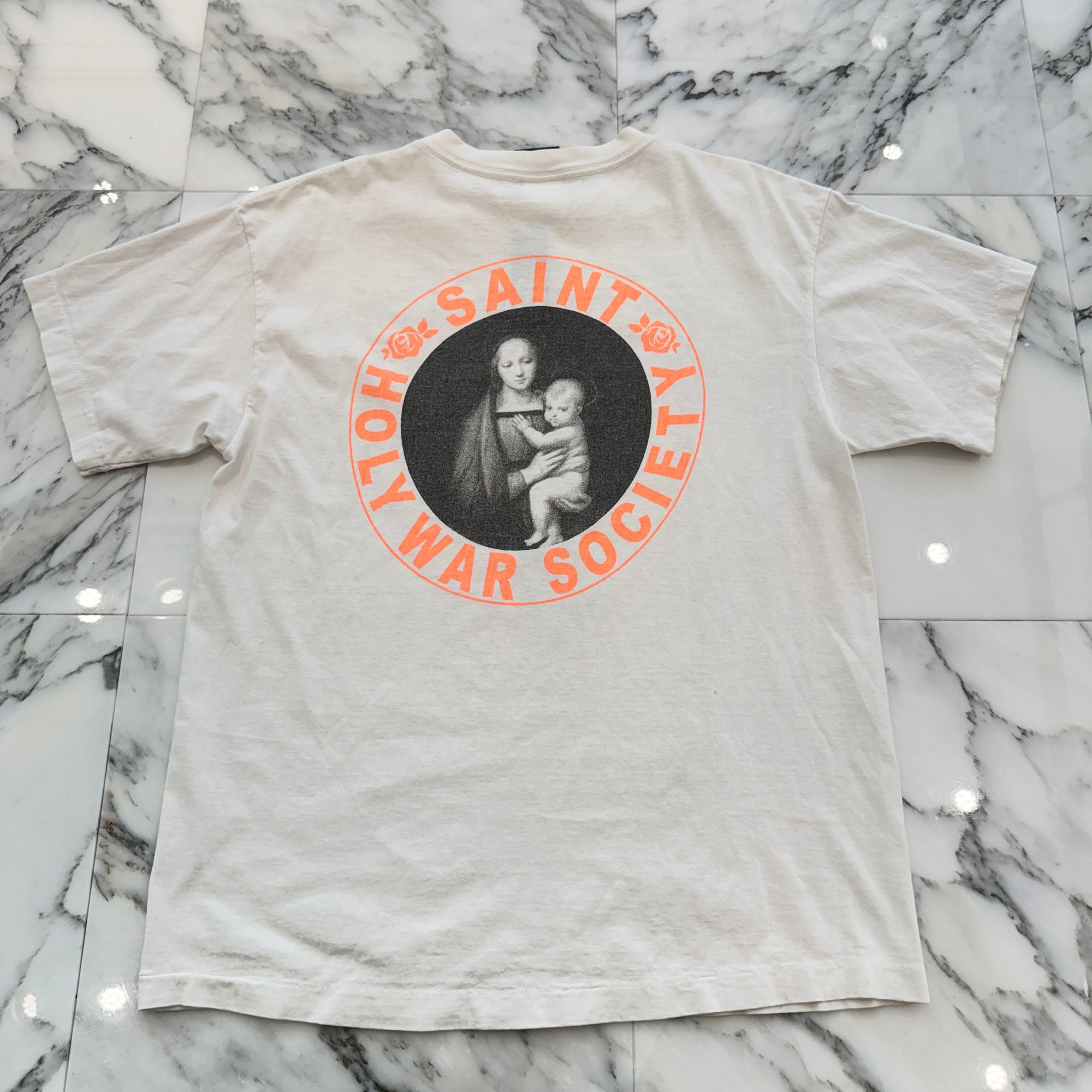 SAINT Mxxxxxx 2021AW "MARIA" S/S Tee SM-A21-0000-005 Size L セントマイケル "マリア" Tシャツ サイズL