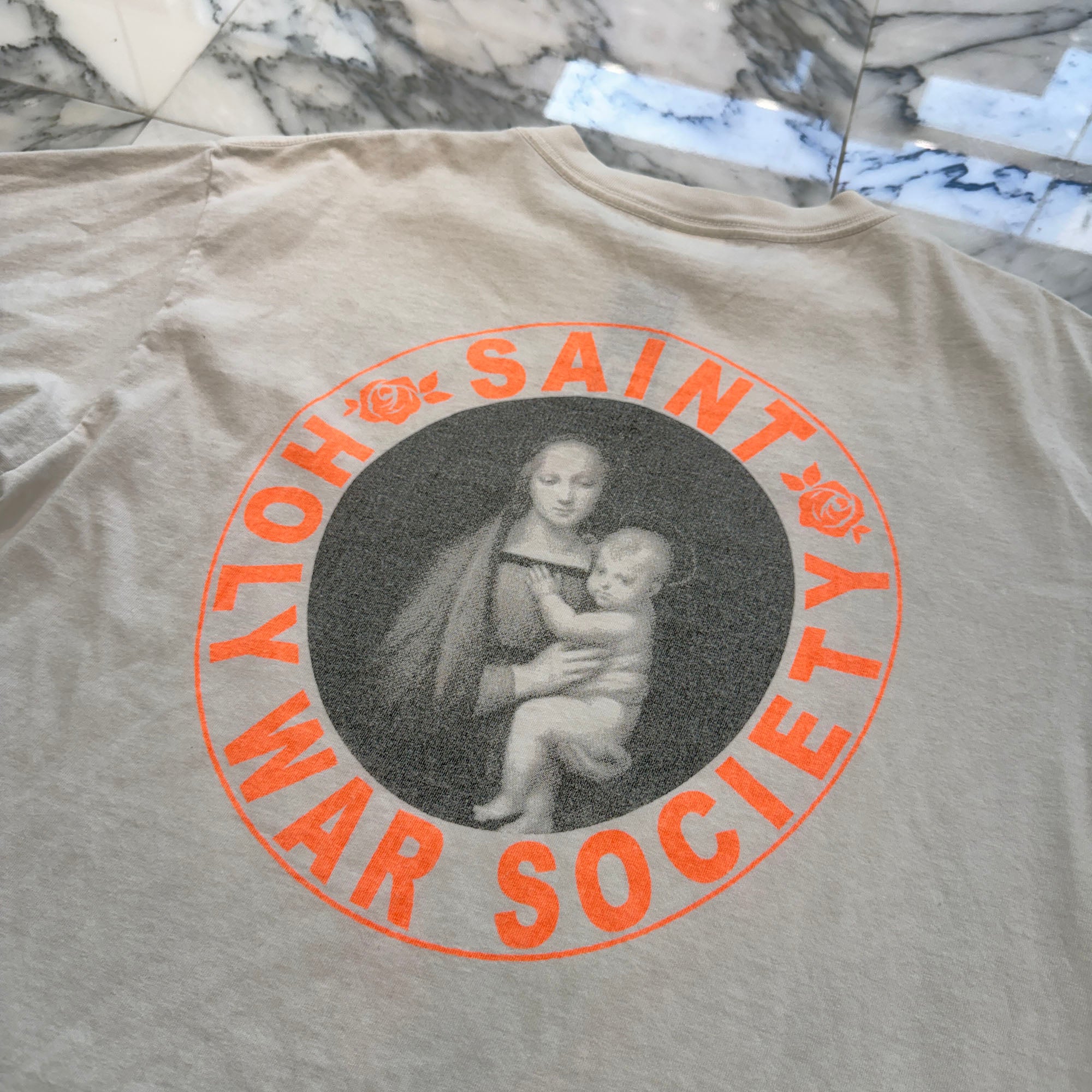 SAINT Mxxxxxx 2021AW "MARIA" S/S Tee SM-A21-0000-005 Size L セントマイケル "マリア" Tシャツ サイズL