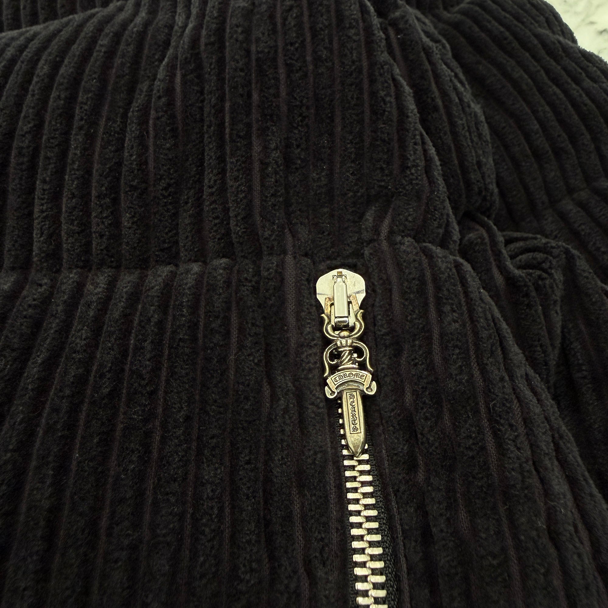 CHROME HEART × MATTY BOY Chomper Corduroy Puffer Jacket Size M クロムハーツ × マッティボーイ チョンパーコーデュロイ パファージャケット サイズM
