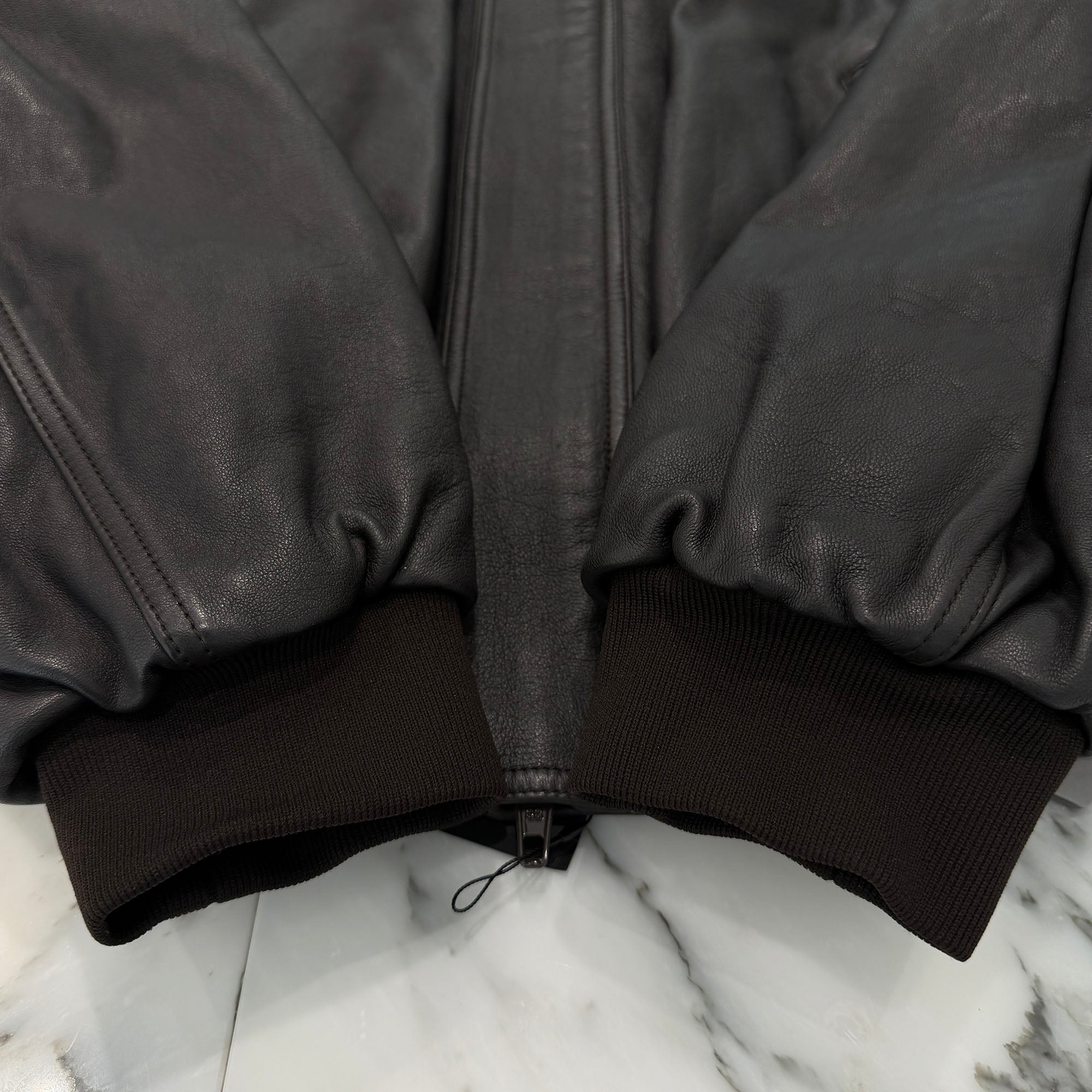 BALENCIAGA 2022AW Sporty B Leather Taxi Jacket 719225 TLS01 Size 44 バレンシアガ スポーティB レザー タクシー ジャケット サイズ44