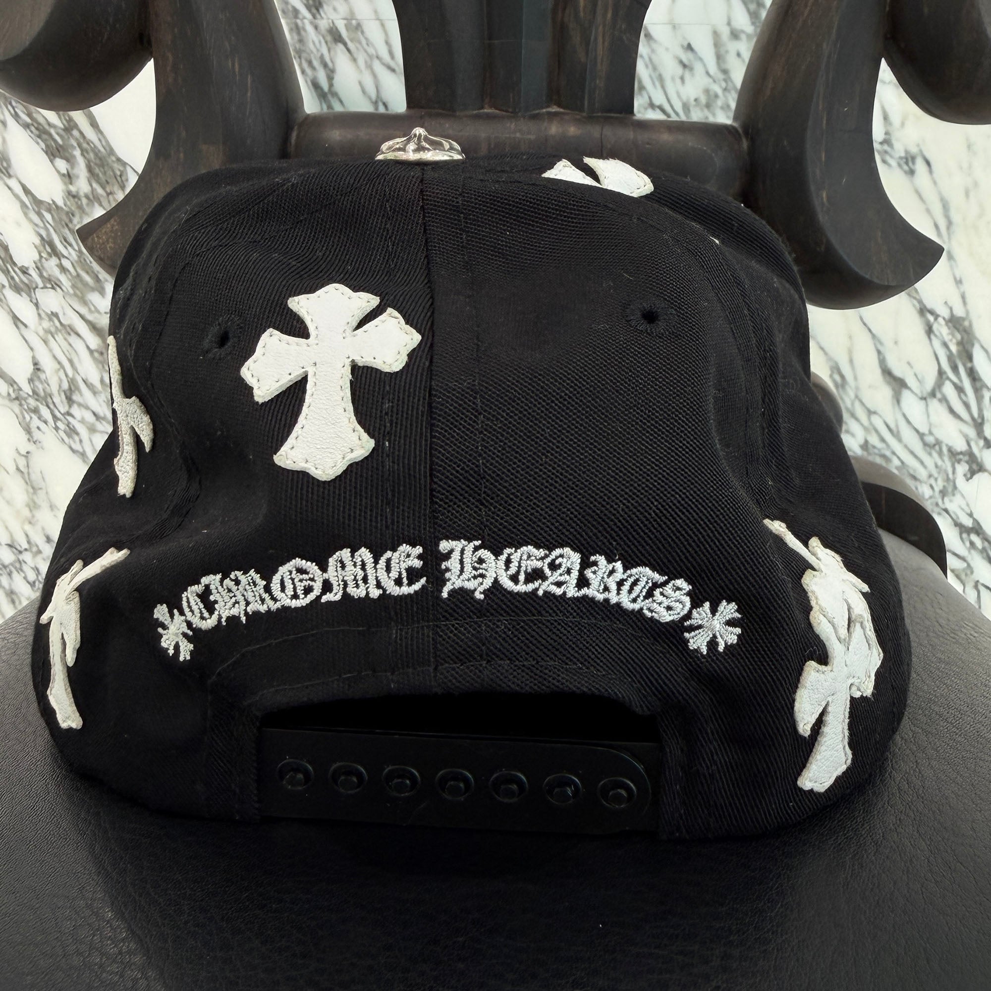 CHROME HEARTS Cemetery Cross Patch Trucker Cap ONE SIZE (53-60) クロムハーツ セメタリークロスパッチ トラッカーキャップ ONE SIZE (53-60)