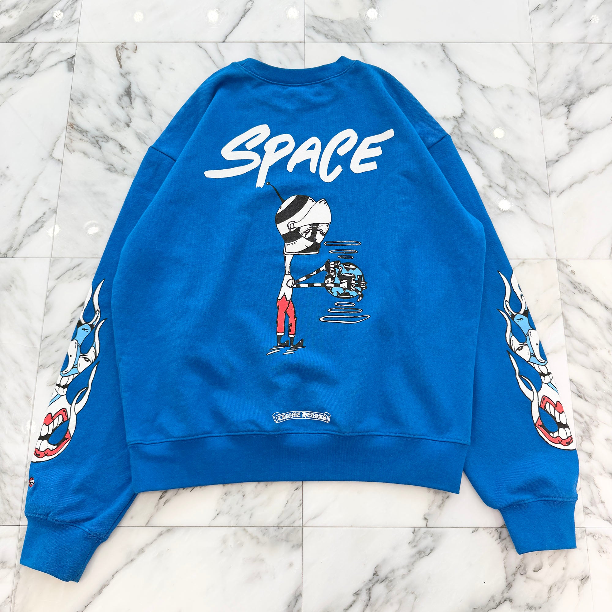 CHROME HEARTS × MATTY BOY PPO SPACE Sweat Shirt Size L クロムハーツ × マッティボーイ プロ スペース スウェットシャツ サイズL