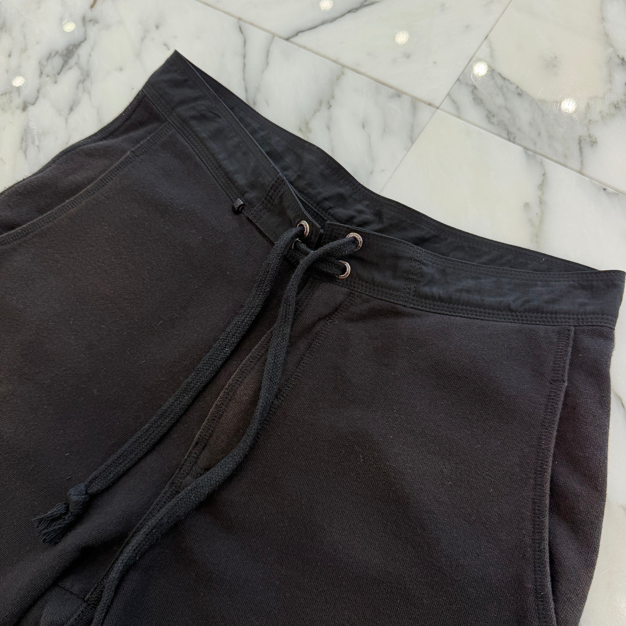 CHROME HEARTS 1 Cross Leather Patch Sweat Shorts Size M クロムハーツ 1クロス レザーパッチ スウェット ショーツ サイズM