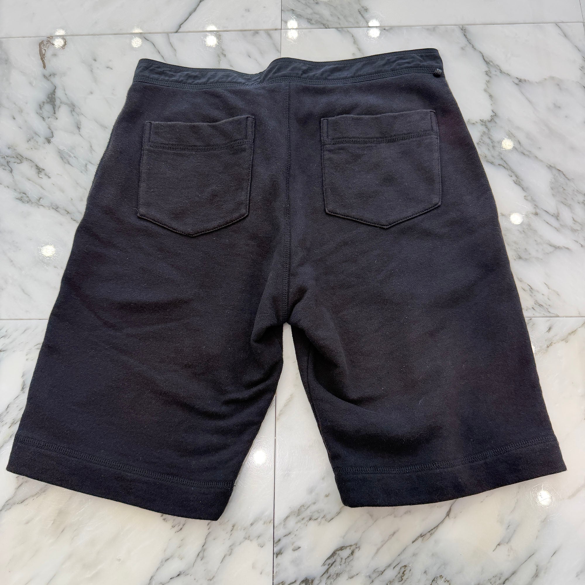CHROME HEARTS 1 Cross Leather Patch Sweat Shorts Size M クロムハーツ 1クロス レザーパッチ スウェット ショーツ サイズM