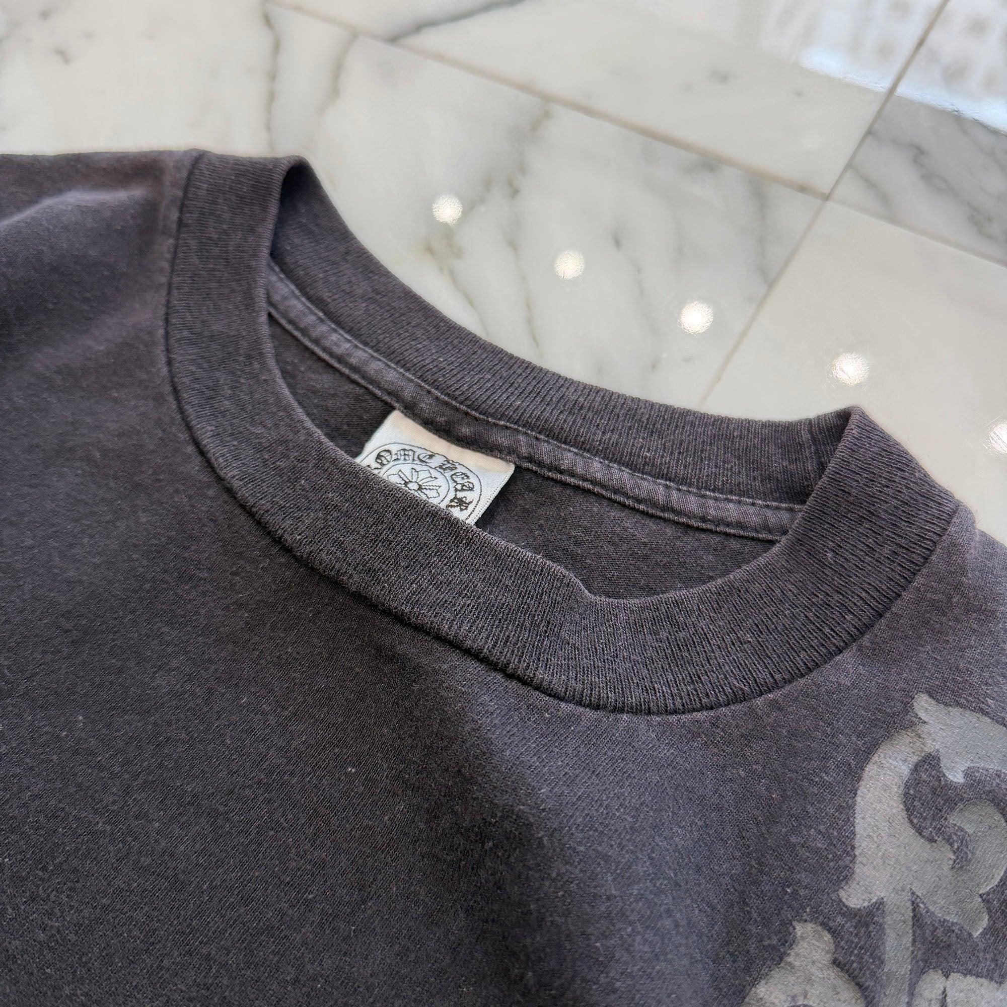 CHROME HEARTS Back Cemetery Cross Vine Dagger Print Tee Size S クロムハーツ バックセメタリークロス ヴァインダガープリント Tシャツ サイズS