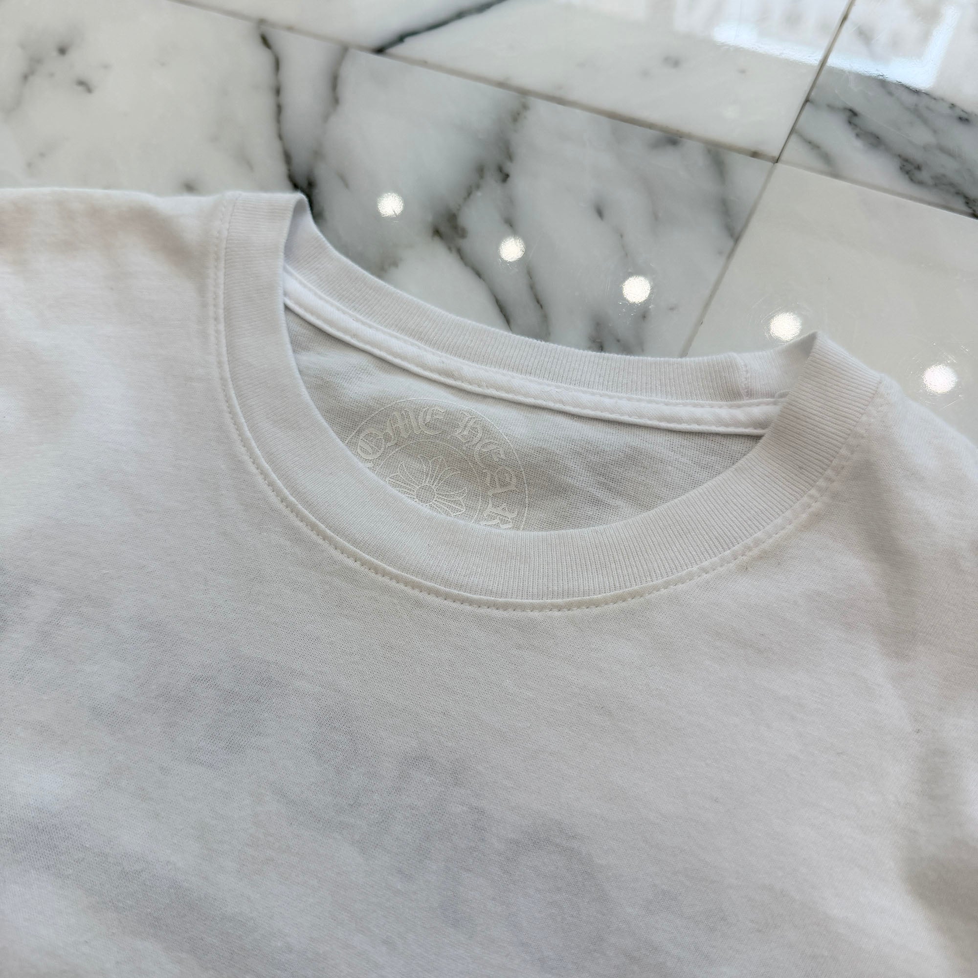 CHROME HEARTS Neon Bar Logo Tee Size S クロムハーツ ネオンバー ロゴ Tシャツ サイズS