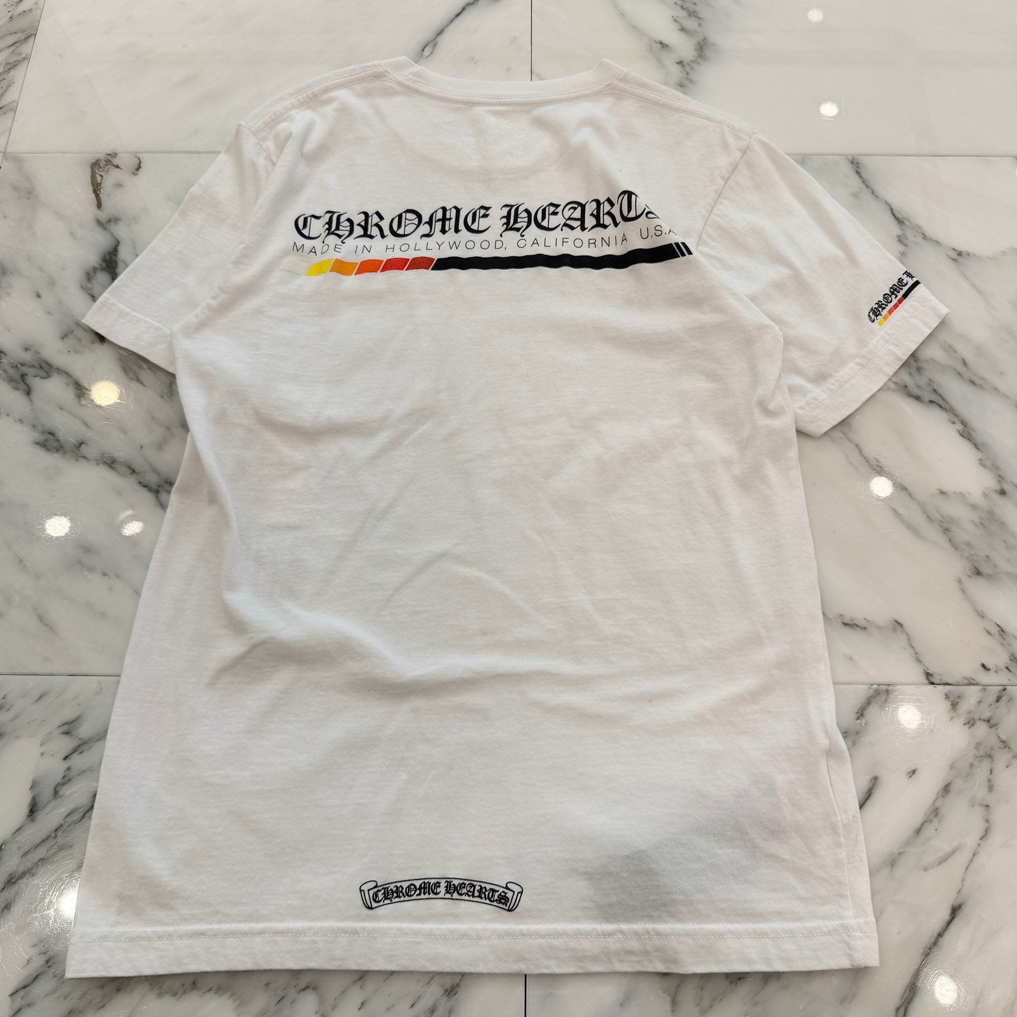 CHROME HEARTS Neon Bar Logo Tee Size S クロムハーツ ネオンバー ロゴ Tシャツ サイズS