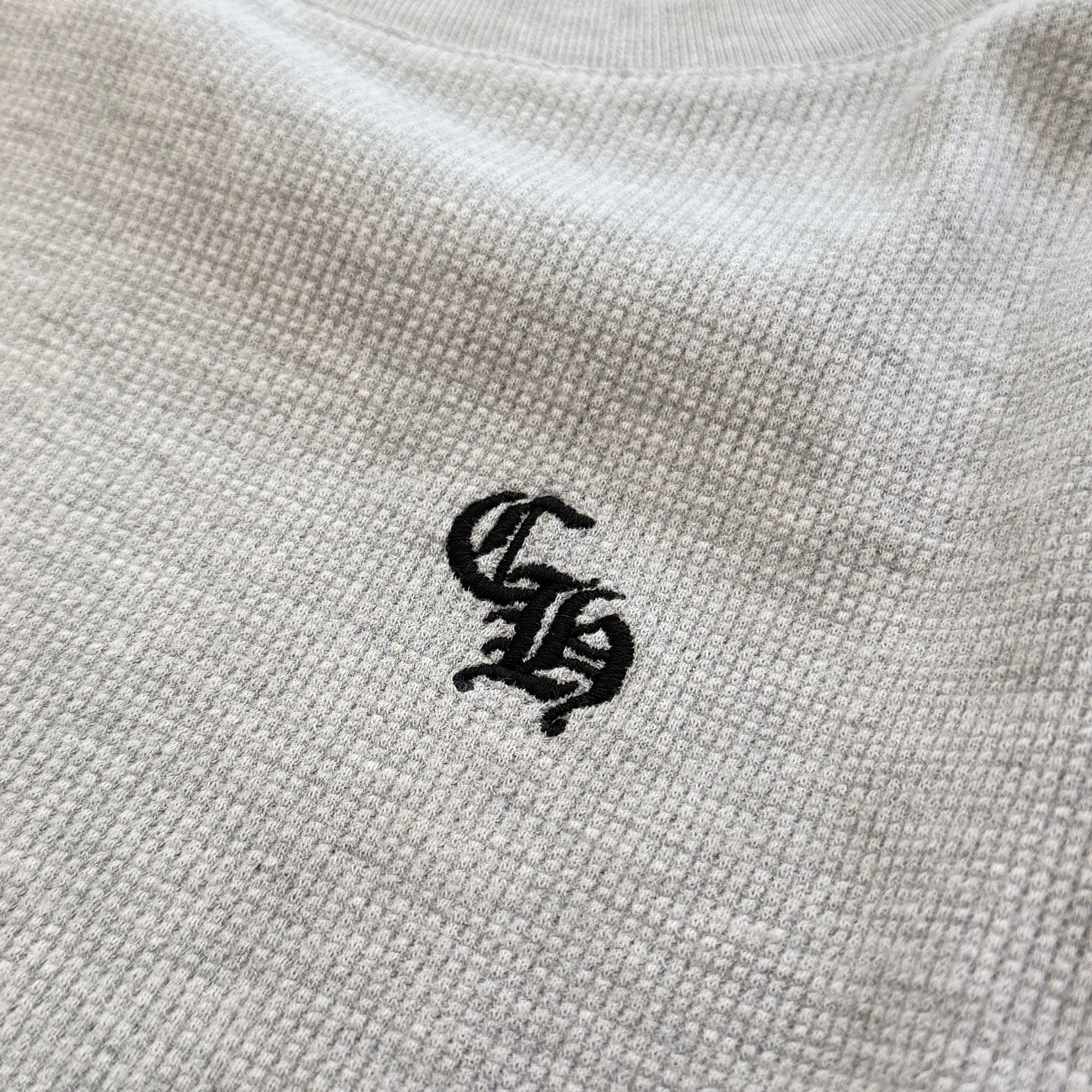 CHROME HEARTS Y NOT CH Embroidery Thermal Long Sleeve Tee Size L クロムハーツ ワイノット CH刺繍 サーマル ロングスリーブTシャツ サイズL