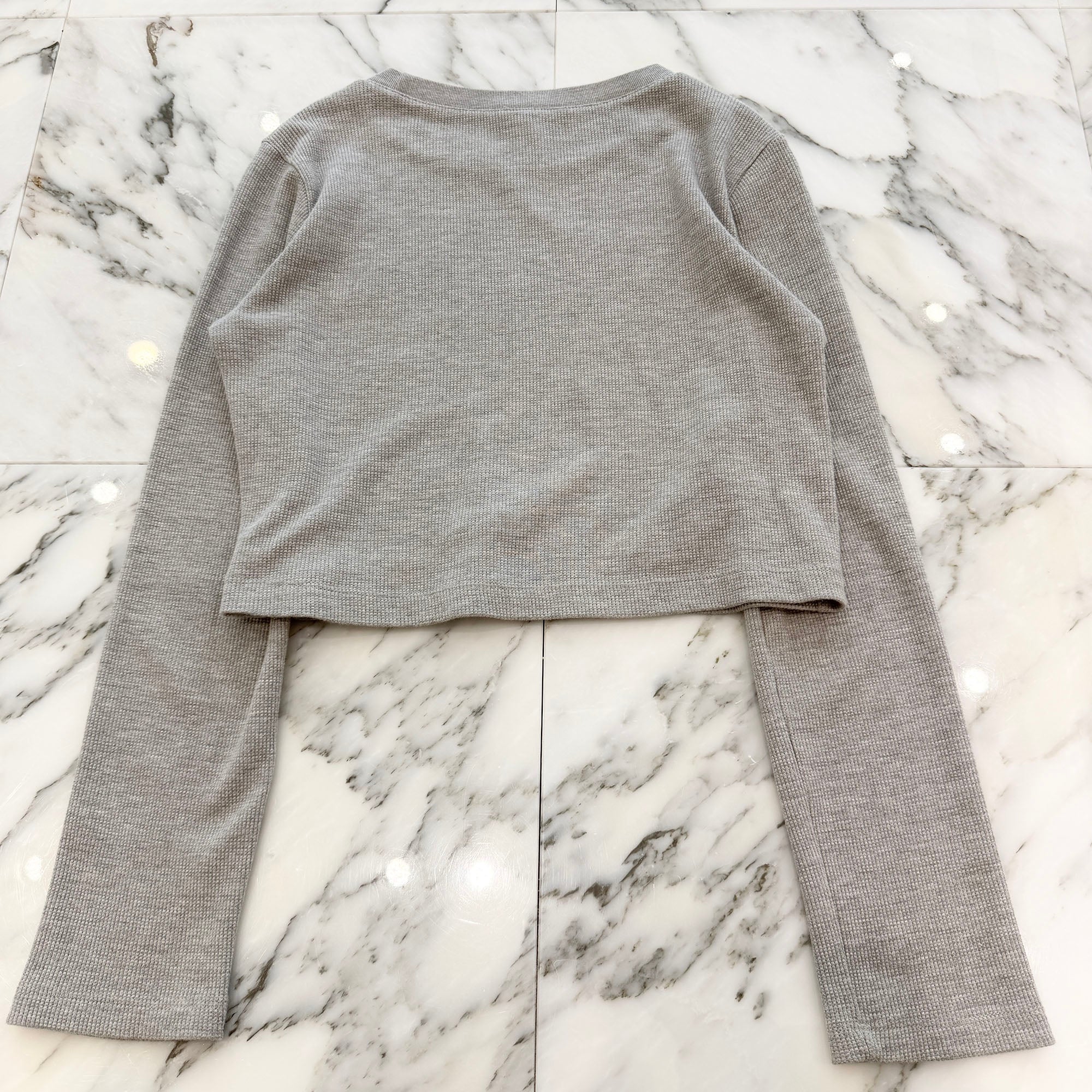 CHROME HEARTS Y NOT CH Embroidery Thermal Long Sleeve Tee Size L クロムハーツ ワイノット CH刺繍 サーマル ロングスリーブTシャツ サイズL