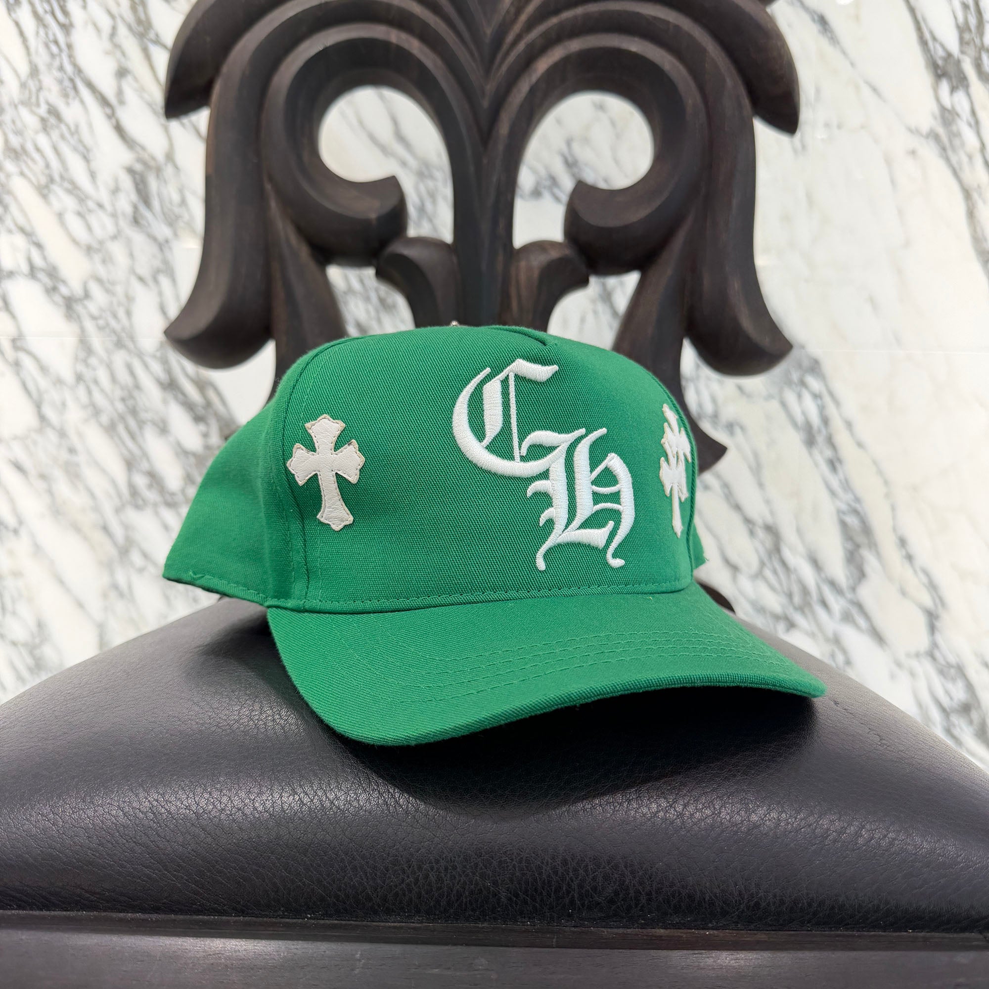 CHROME HEARTS Cemetery Cross Patch Trucker Cap ONE SIZE (53-60) クロムハーツ セメタリークロスパッチ トラッカーキャップ ONE SIZE (53-60)