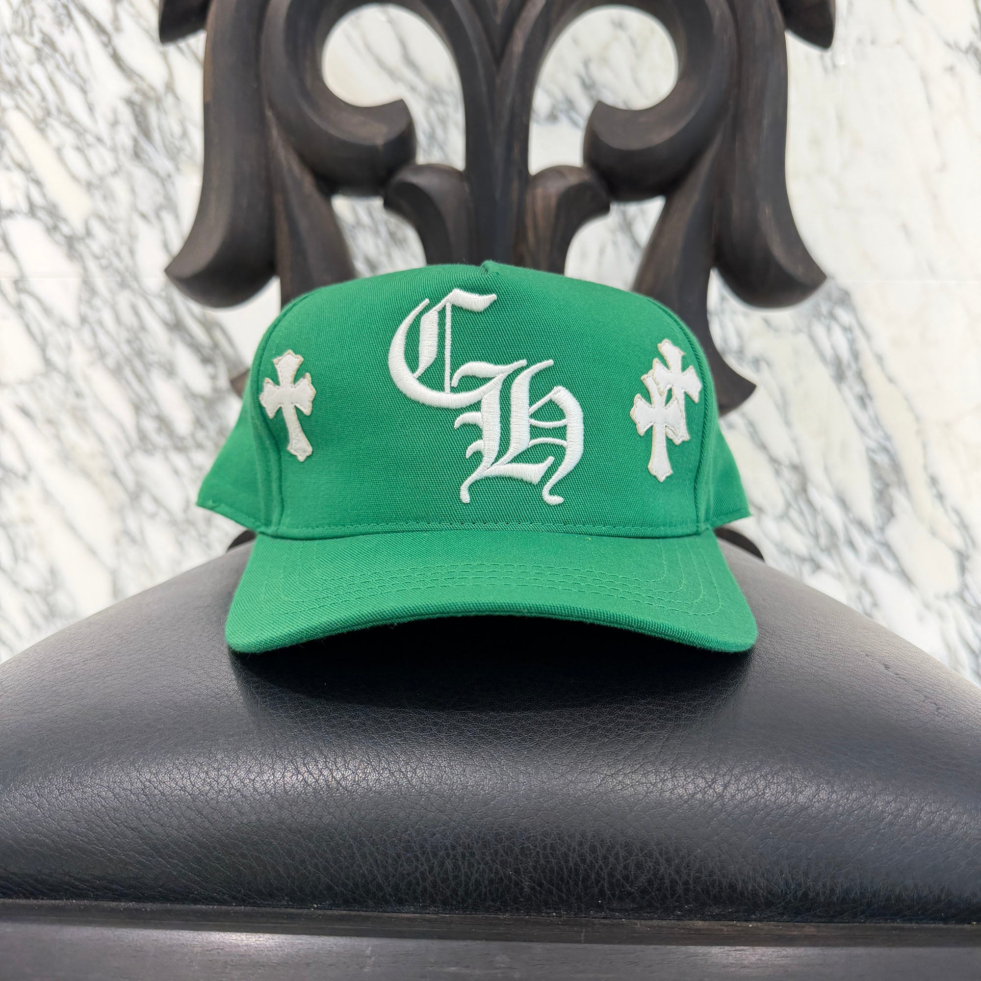 CHROME HEARTS Cemetery Cross Patch Trucker Cap ONE SIZE (53-60) クロムハーツ セメタリークロスパッチ トラッカーキャップ ONE SIZE (53-60)