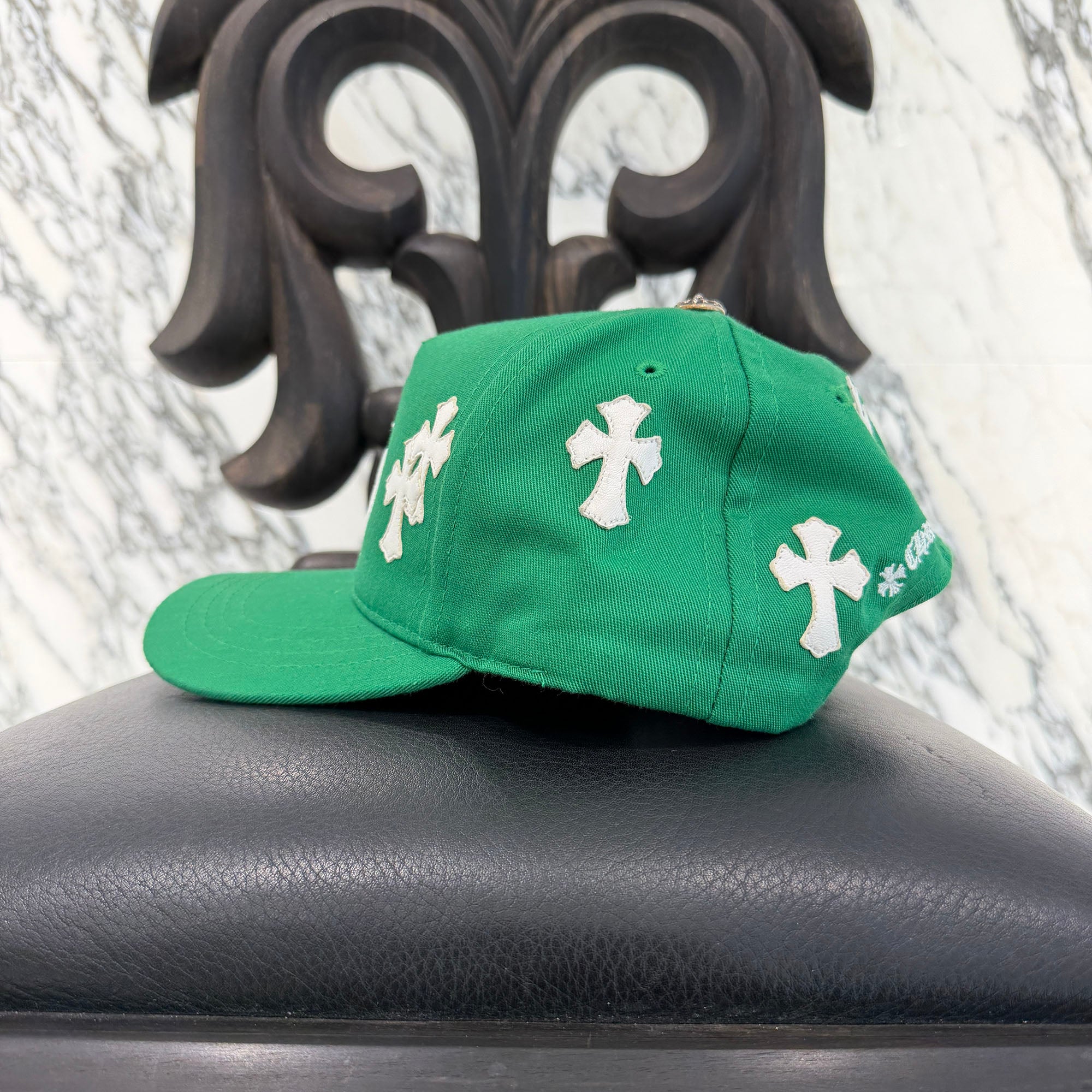 CHROME HEARTS Cemetery Cross Patch Trucker Cap ONE SIZE (53-60) クロムハーツ セメタリークロスパッチ トラッカーキャップ ONE SIZE (53-60)
