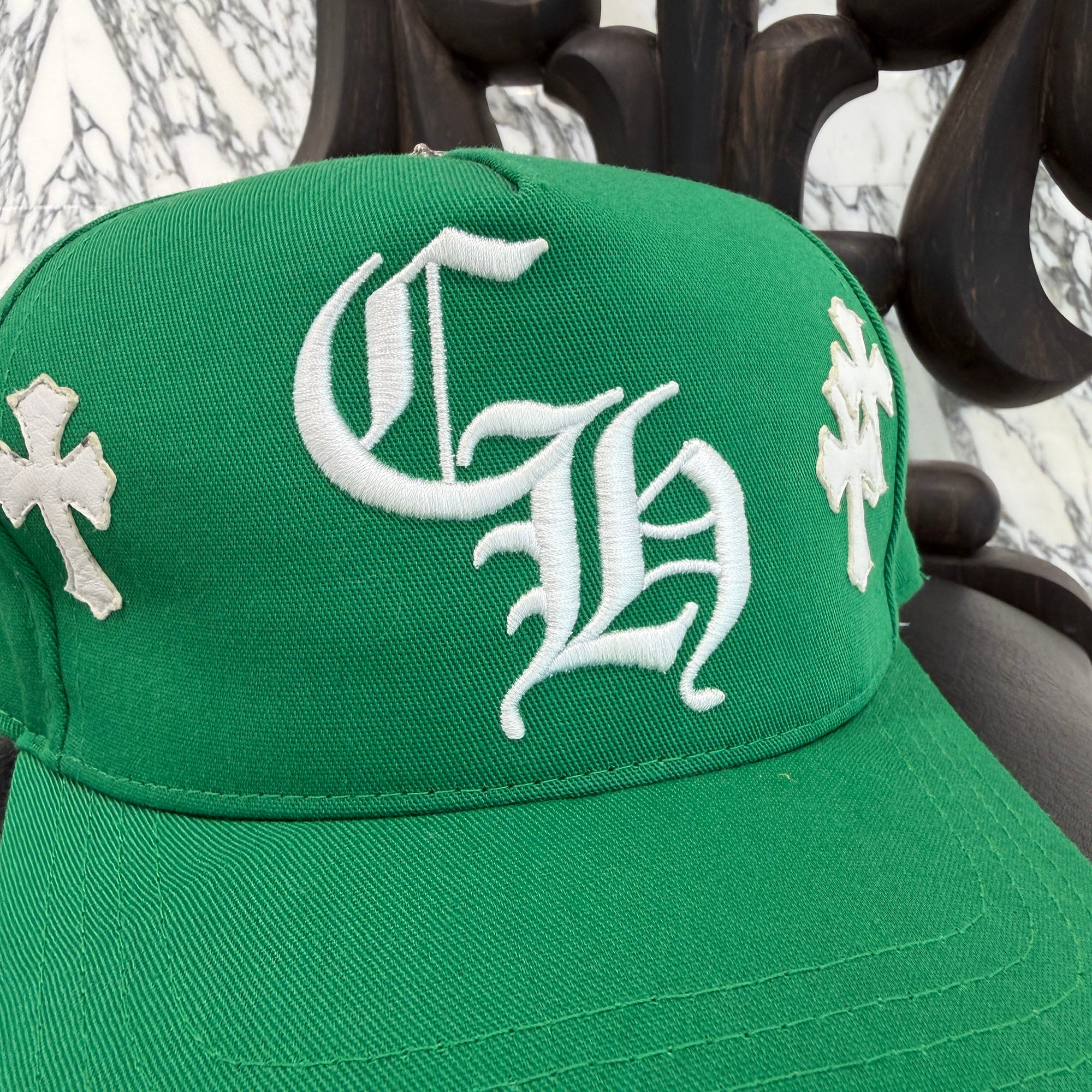 CHROME HEARTS Cemetery Cross Patch Trucker Cap ONE SIZE (53-60) クロムハーツ セメタリークロスパッチ トラッカーキャップ ONE SIZE (53-60)