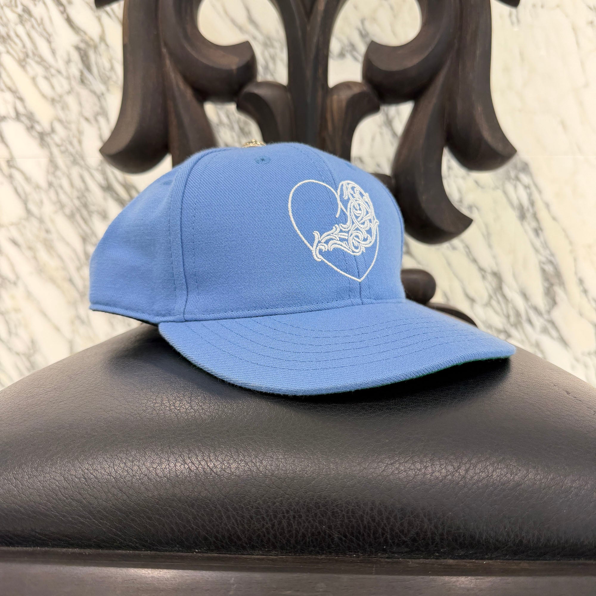 CHROME HEARTS 2024AW VINY HEART "LOVE YOU" Base Ball Cap Size 7 3/4 (61.5cm) クロムハーツ ヴィニーハート "ラブユー" ベースボールキャップ サイズ7 3/4 (61.5cm)