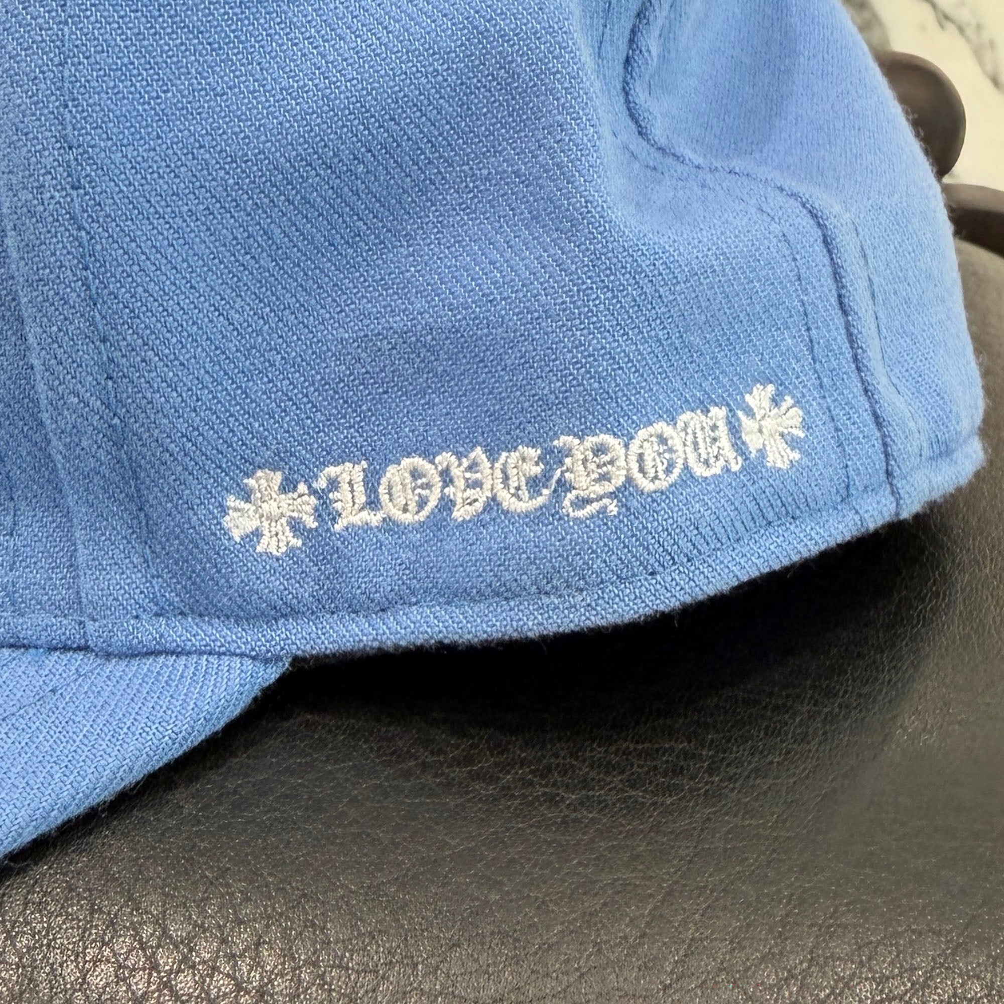 CHROME HEARTS 2024AW VINY HEART "LOVE YOU" Base Ball Cap Size 7 3/4 (61.5cm) クロムハーツ ヴィニーハート "ラブユー" ベースボールキャップ サイズ7 3/4 (61.5cm)
