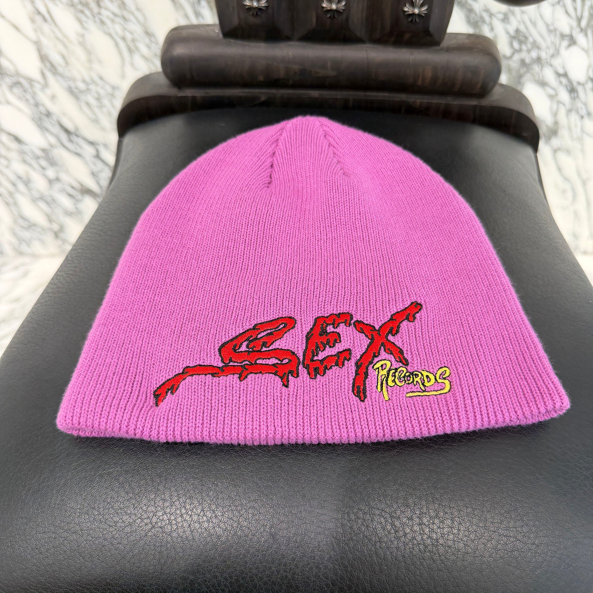 MATTY BOY ANTI PROMO SEX Records Embroidery Beanie Size ONE SIZE マッティボーイ アンチプロモ セックスレコード 刺繍 ビーニー サイズONE SIZE