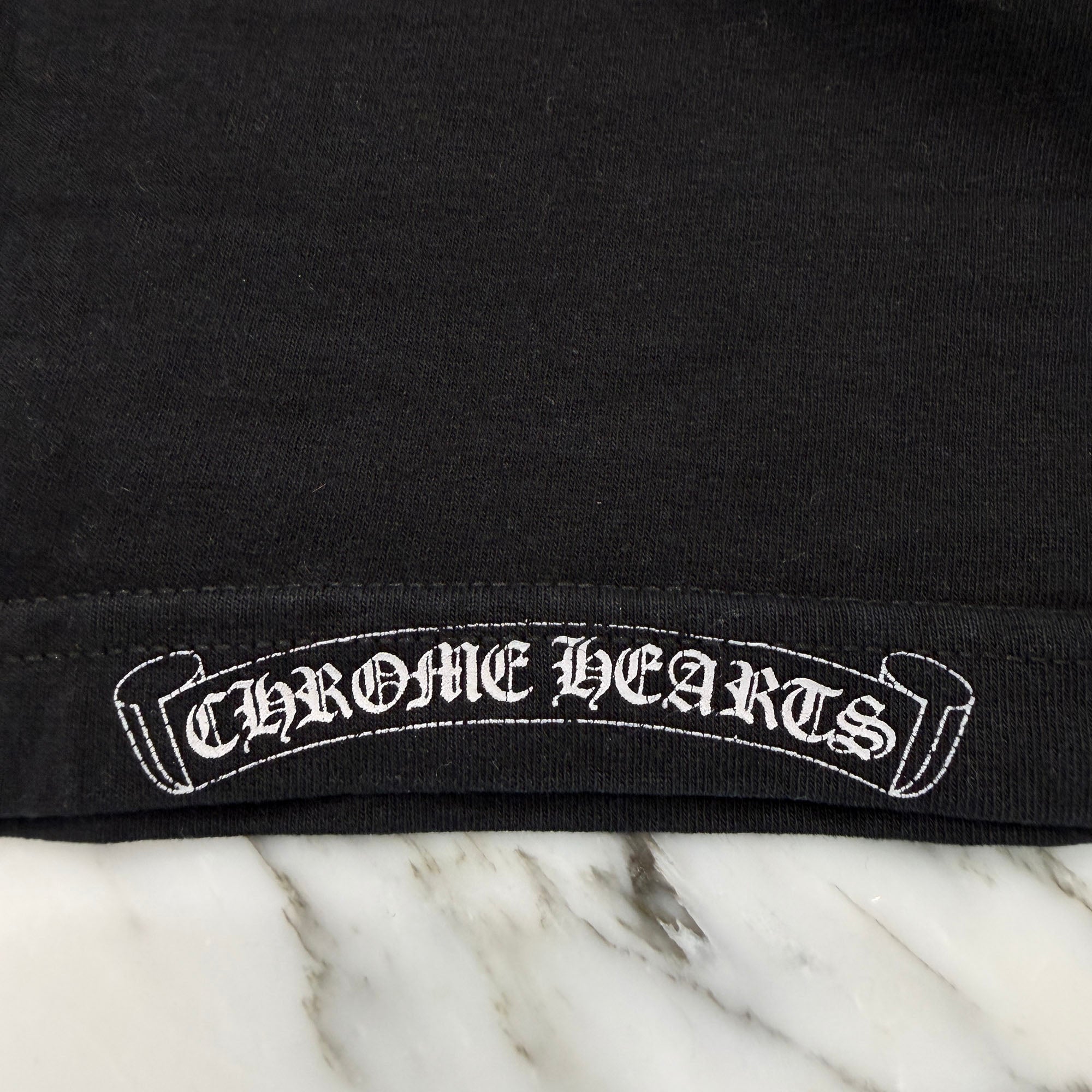 CHROME HEARTS Back Horseshoe Vine Dagger Long Sleeve Tee Size M クロムハーツ バックホースシュー ヴァインダガー ロングスリーブＴシャツ サイズＭ
