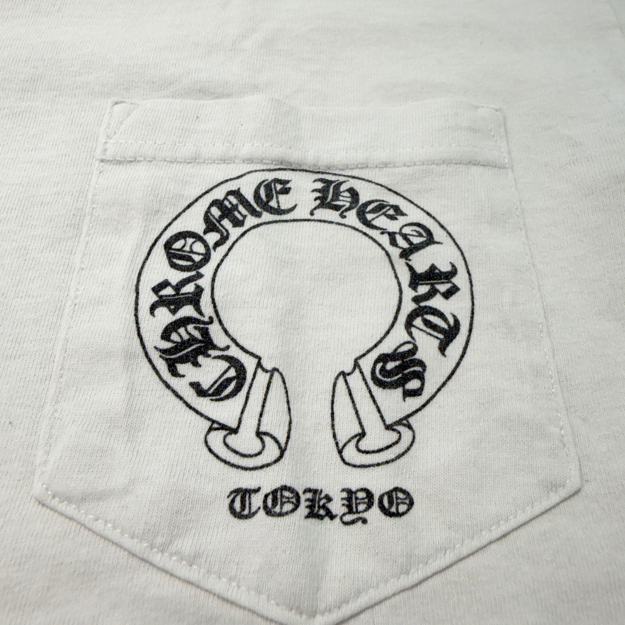 CHROME HEARTS Tokyo Limited Back Hairy Cross Fuck You Logo Tee Size S クロムハーツ 東京限定 バックヘイリークロス ファックユーロゴ Tシャツ サイズS