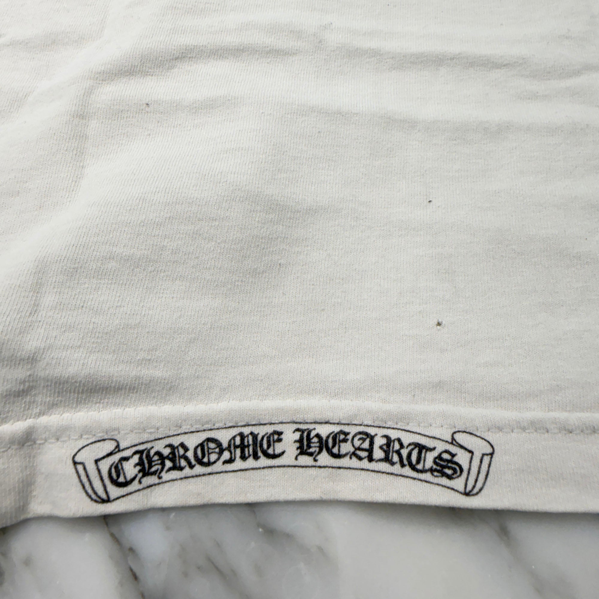 CHROME HEARTS Tokyo Limited Back Hairy Cross Fuck You Logo Tee Size S クロムハーツ 東京限定 バックヘイリークロス ファックユーロゴ Tシャツ サイズS