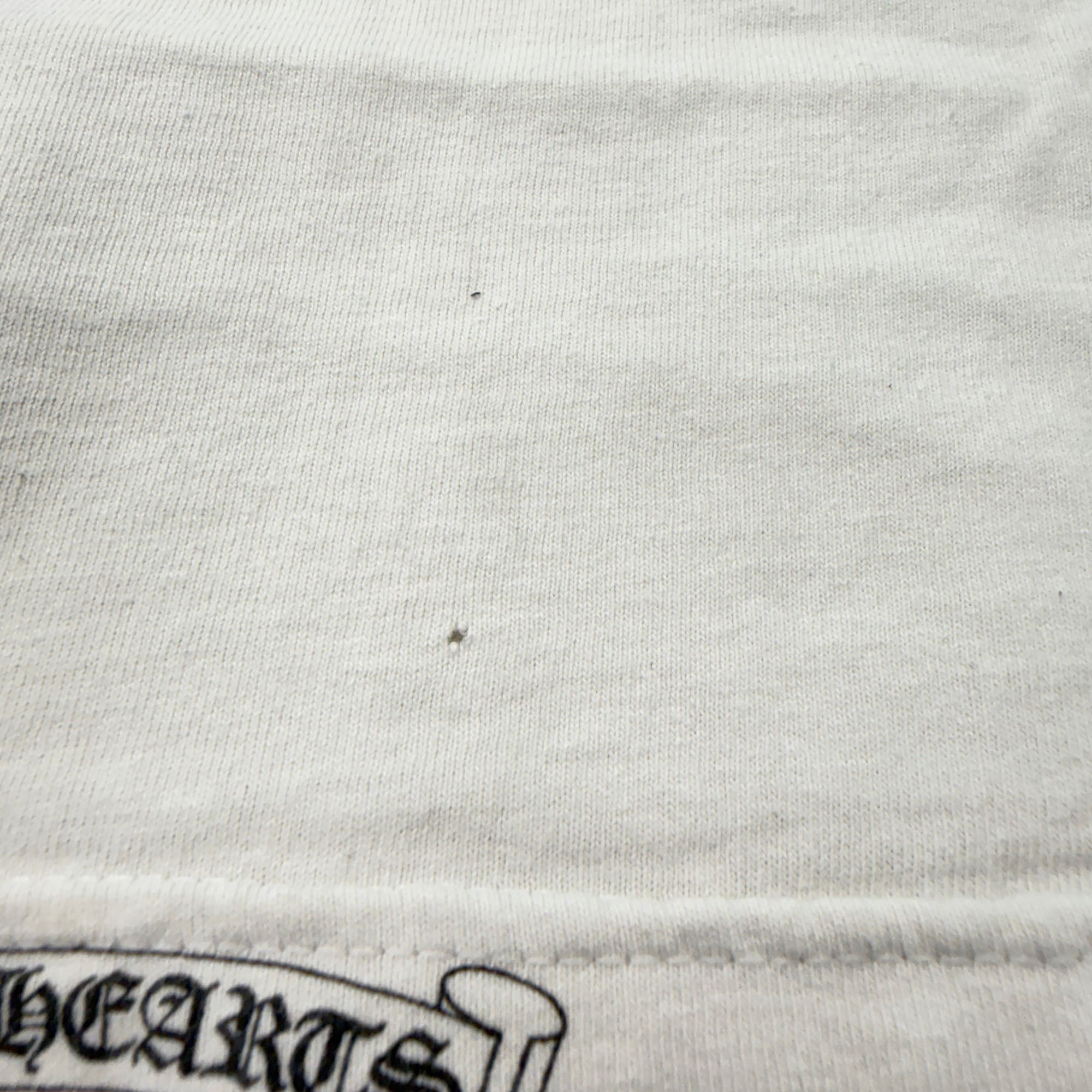 CHROME HEARTS Tokyo Limited Back Hairy Cross Fuck You Logo Tee Size S クロムハーツ 東京限定 バックヘイリークロス ファックユーロゴ Tシャツ サイズS