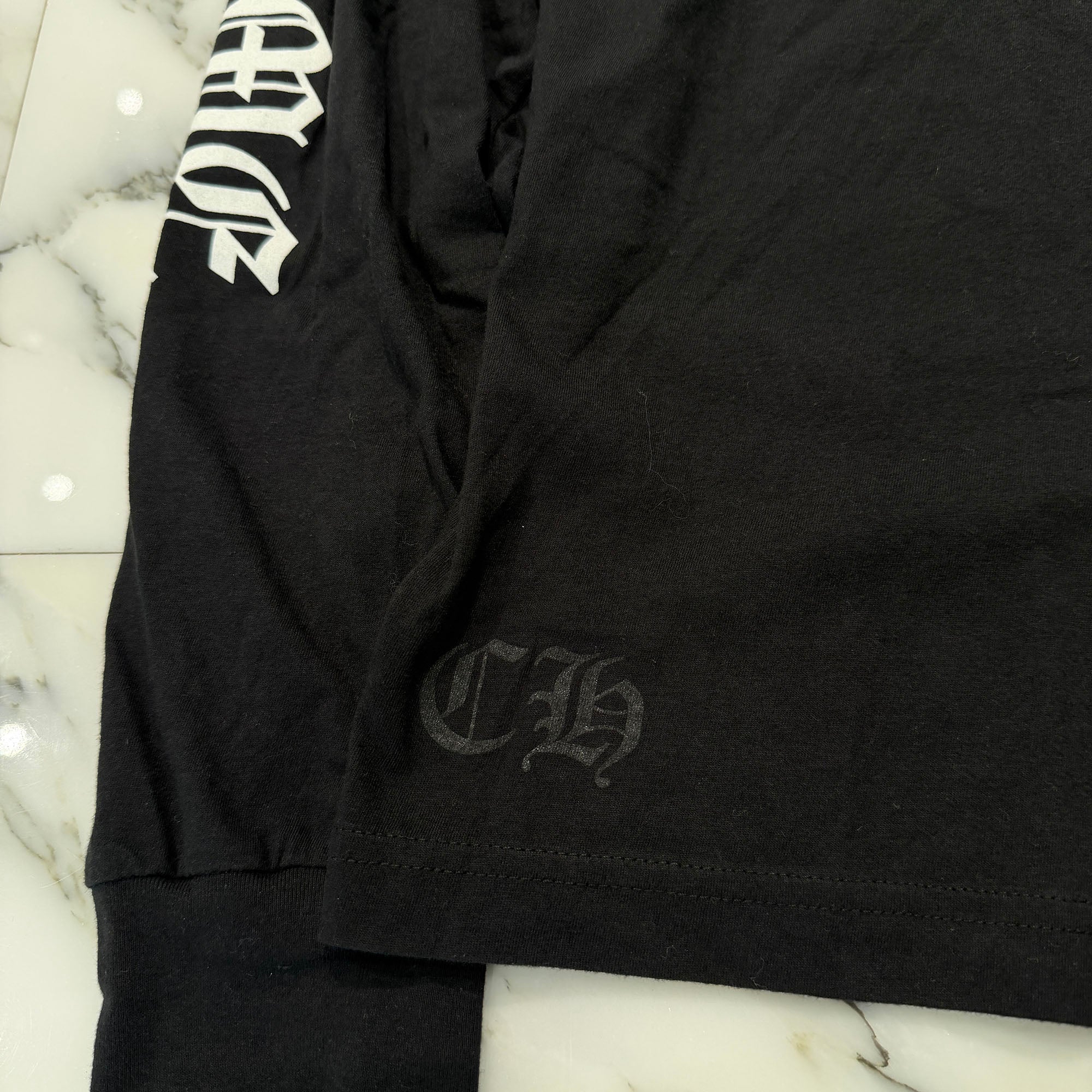 CHROME HEARTS Neck Logo Long Sleeve Tee Size XL クロムハーツ ネックロゴ ロングスリーブTシャツ サイズXL
