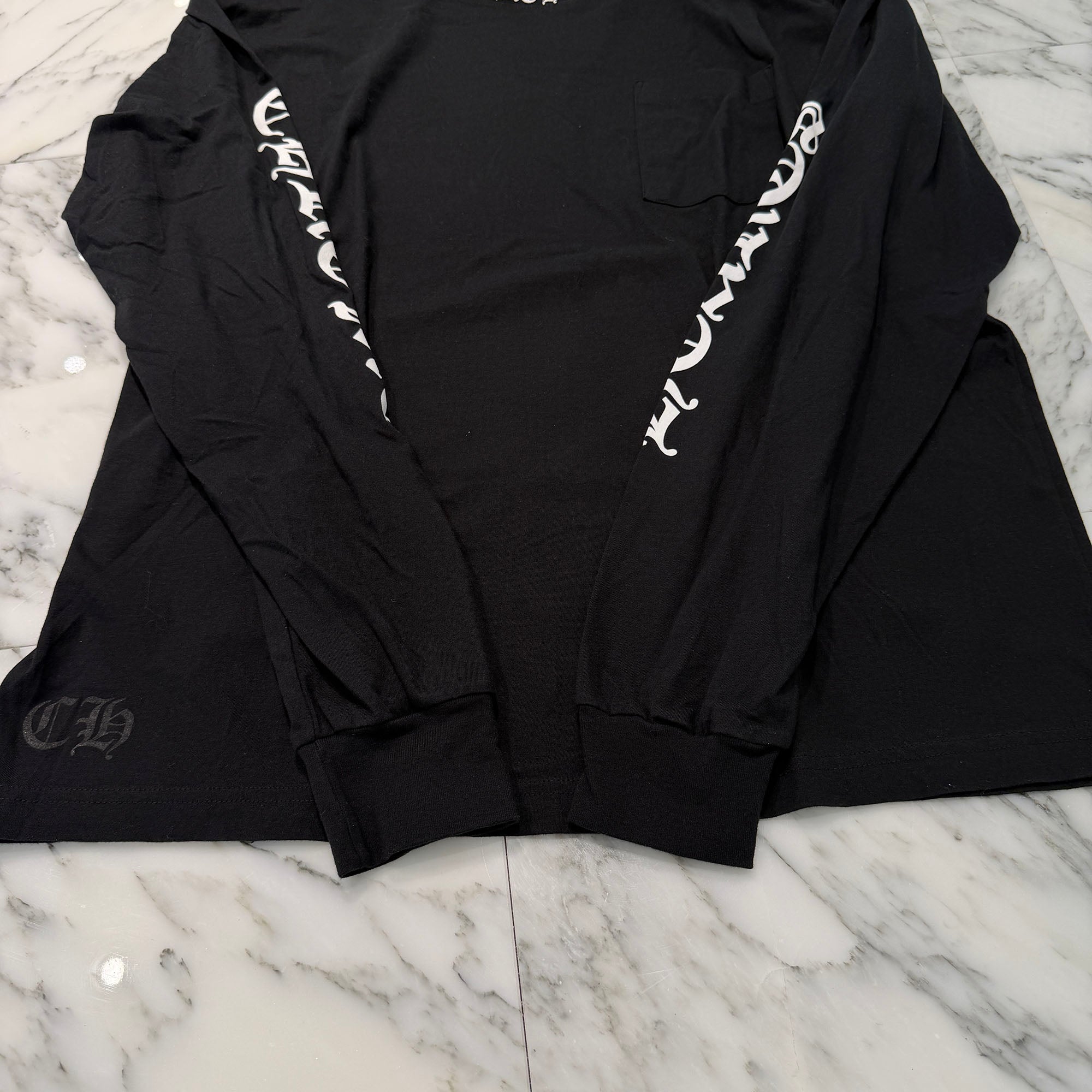 CHROME HEARTS Neck Logo Long Sleeve Tee Size XL クロムハーツ ネックロゴ ロングスリーブTシャツ サイズXL