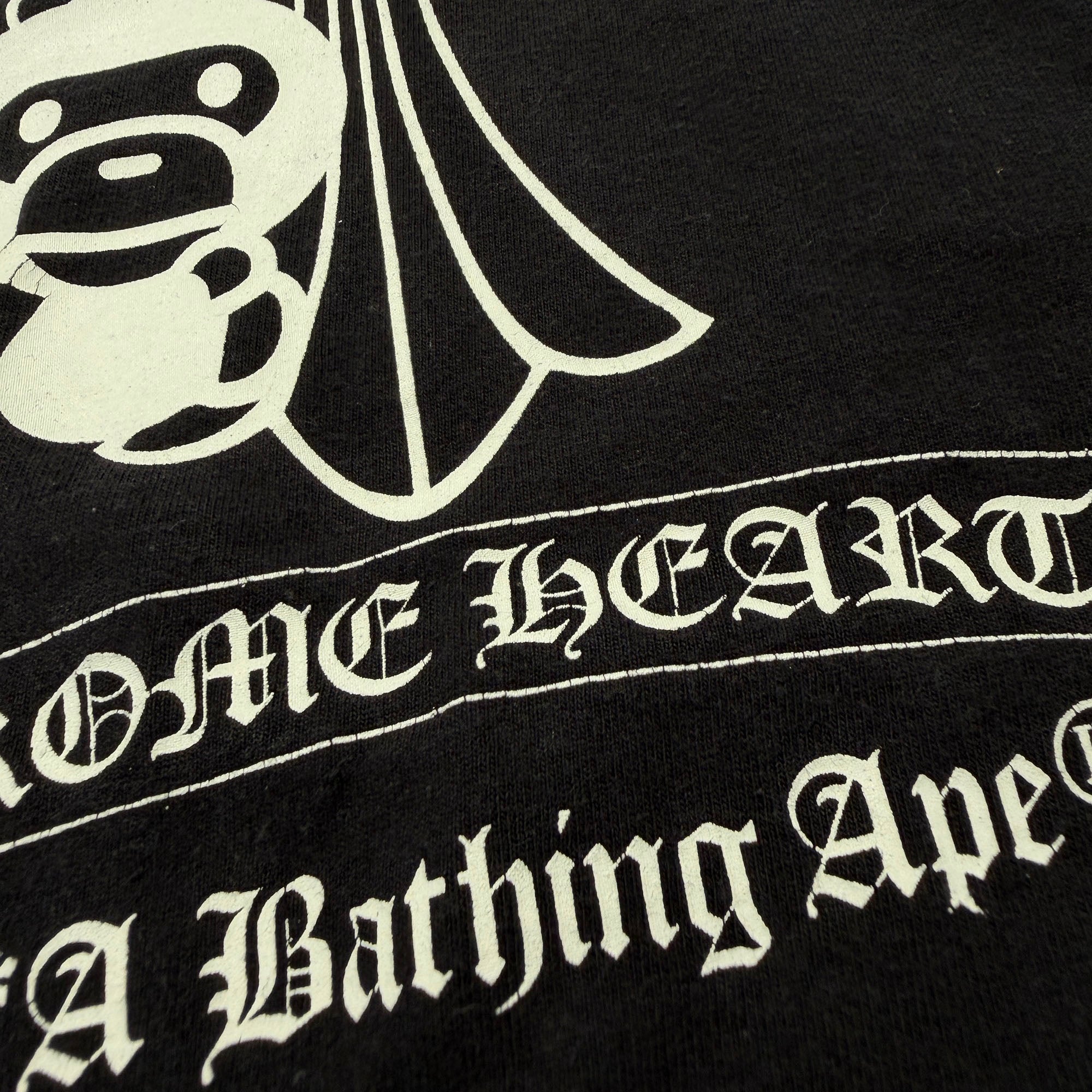CHROME HEARTS × A BATHING APE Baby Milo Horseshoe Tee Size M クロムハーツ × アベイシングエイプ ベイビーマイロ ホースシュー Tシャツ サイズM