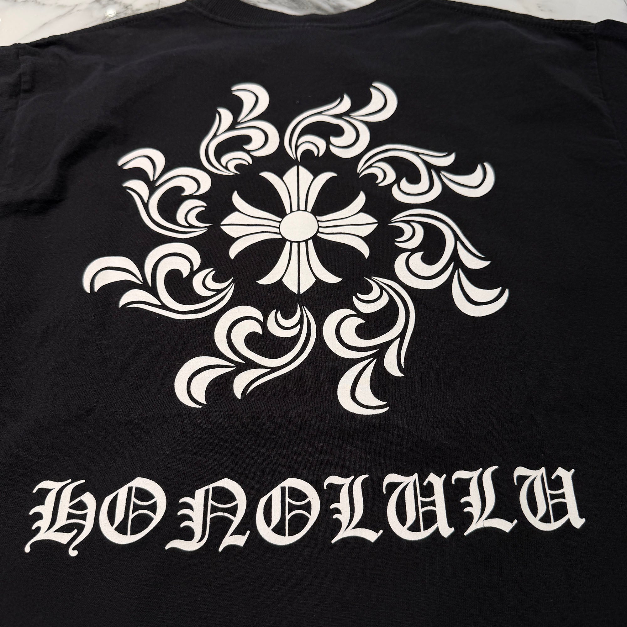CHROME HEARTS Honolulu Exclusive Horseshoe Logo Tee Size M クロムハーツ ホノルル限定 ホースシュー ロゴ Tシャツ サイズM