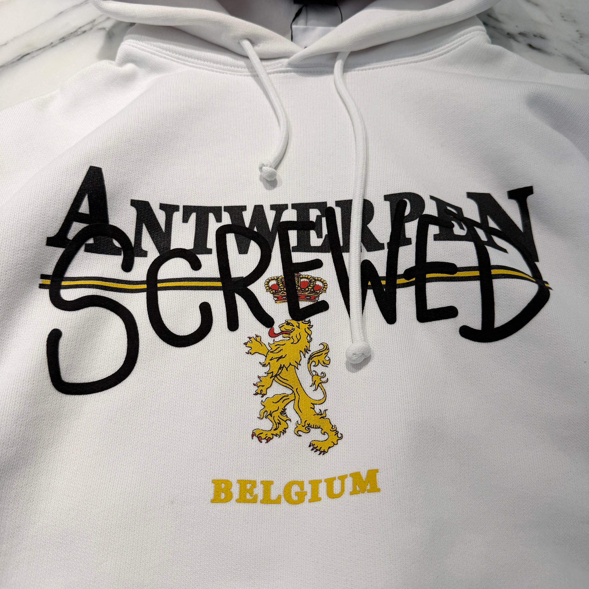 VETEMENTS 2021SS Antwerp Screwed Pullover Hoodie UAH21TR536 Size M ヴェトモン アントワープ スクリュード プルオーバーフーディ サイズM