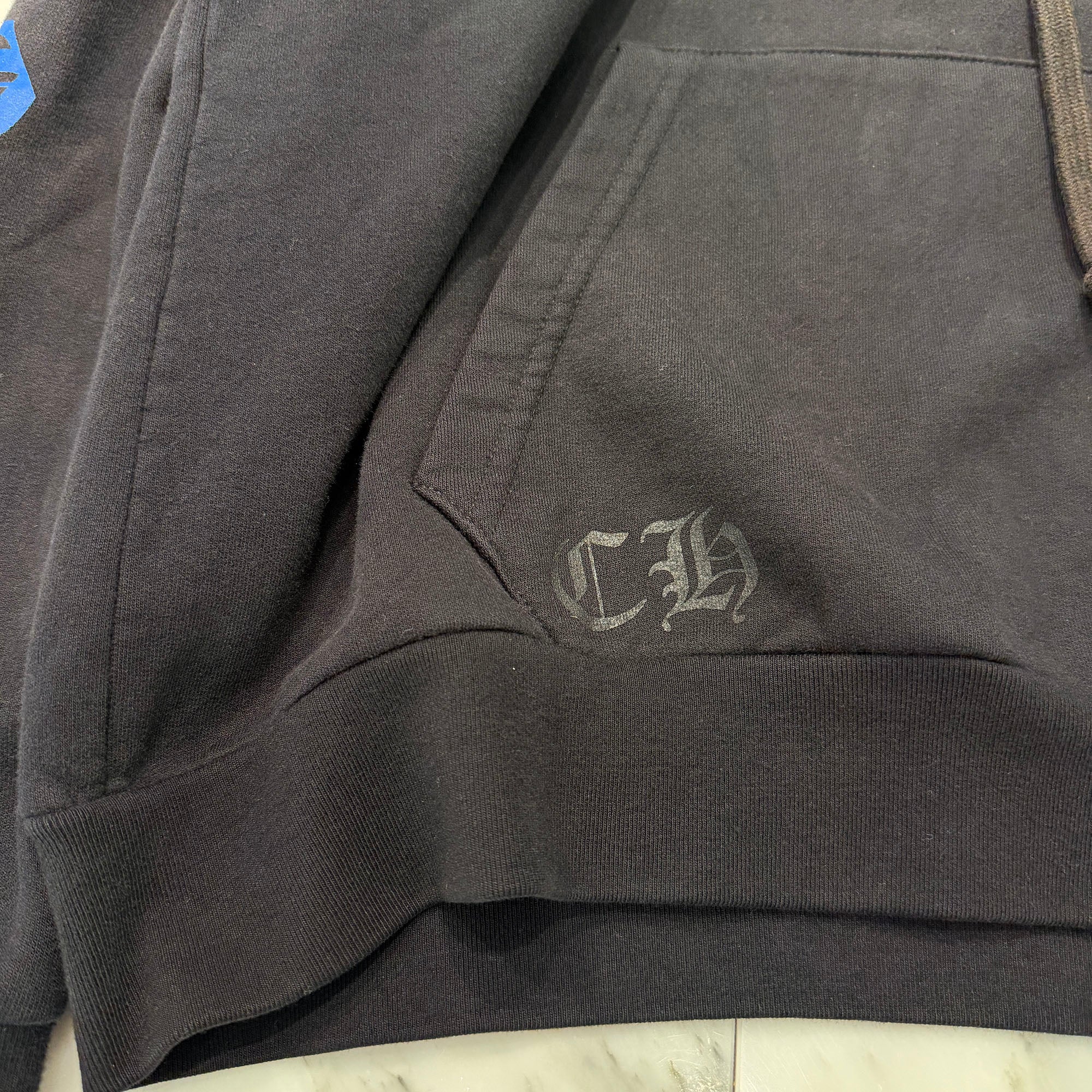 CHROME HEARTS 2021SS MLTCOL CEM CRS Pullover Hoodie Size L クロムハーツ マルチカラー セメタリークロス プルオーバー フーディ サイズL