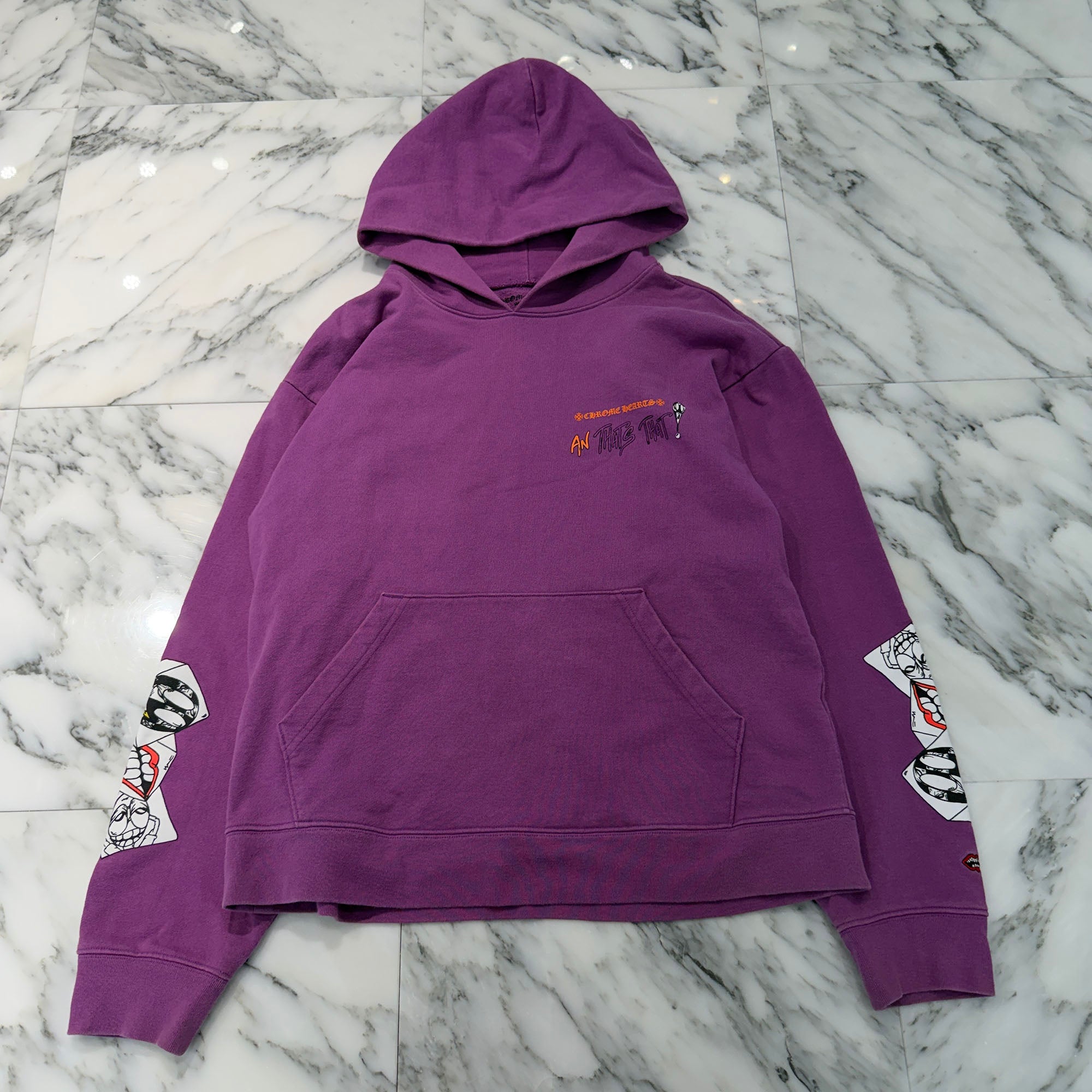 CHROME HEARTS × MATTY BOY 2024AW "I WANT MORE NOT LESS" Pullover Hoodie Size L クロムハーツ × マッティボーイ "アイウォントレス" プルオーバーフーディ サイズL