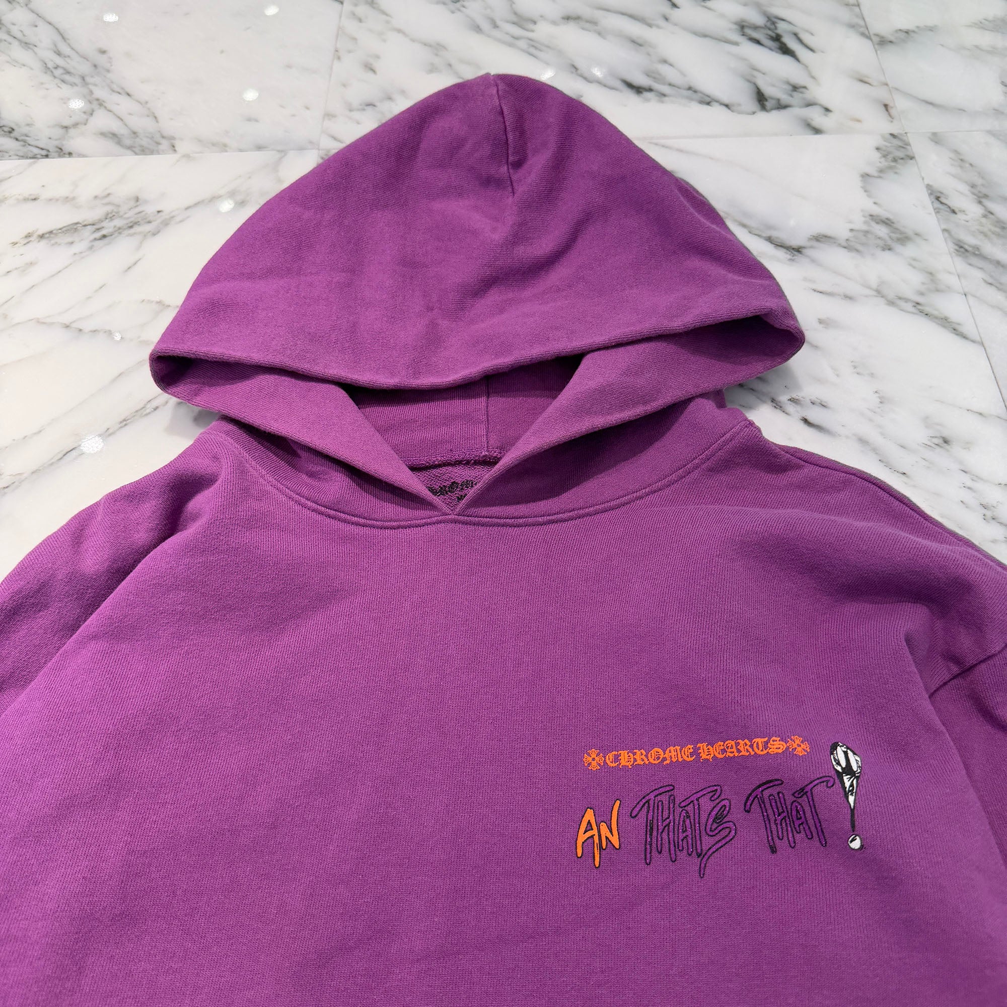CHROME HEARTS × MATTY BOY 2024AW "I WANT MORE NOT LESS" Pullover Hoodie Size L クロムハーツ × マッティボーイ "アイウォントレス" プルオーバーフーディ サイズL