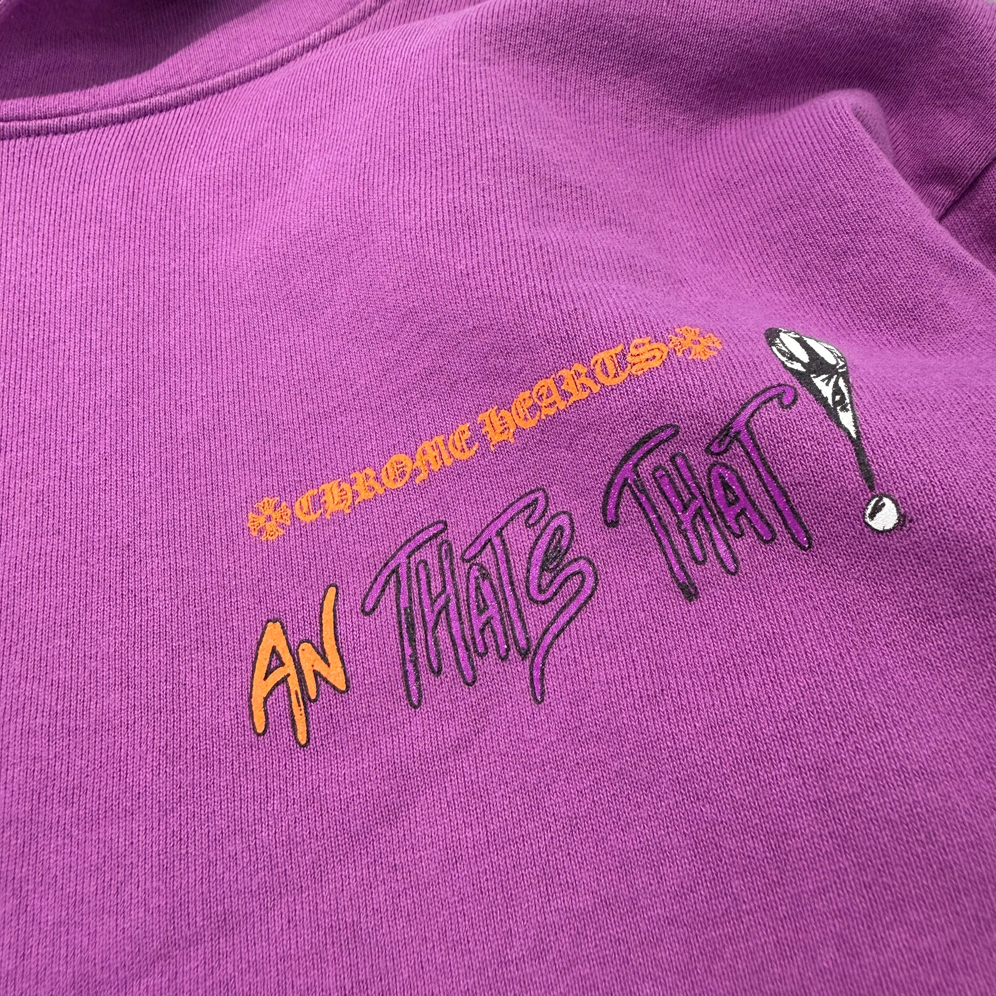 CHROME HEARTS × MATTY BOY 2024AW "I WANT MORE NOT LESS" Pullover Hoodie Size L クロムハーツ × マッティボーイ "アイウォントレス" プルオーバーフーディ サイズL