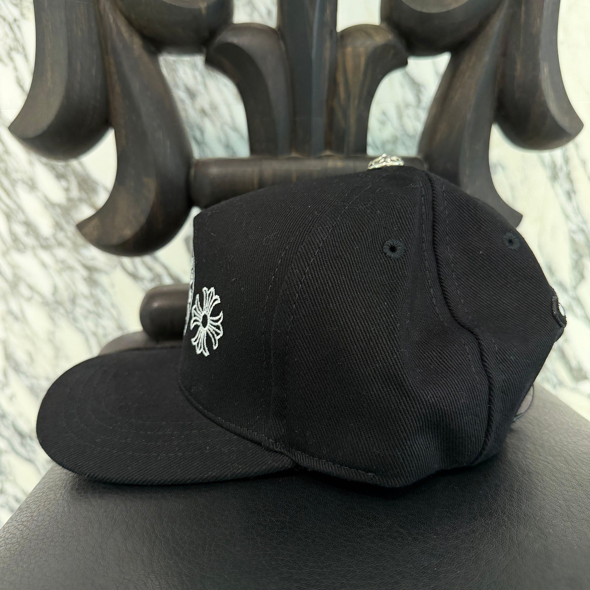 CHROME HEARTS CH Plus Horseshoe Embroidery Baseball Cap Size ONE SIZE（51-61）クロムハーツ CHプラス ホースシュー 刺繍 ベースボールキャップ サイズONE SIZE（51-61)