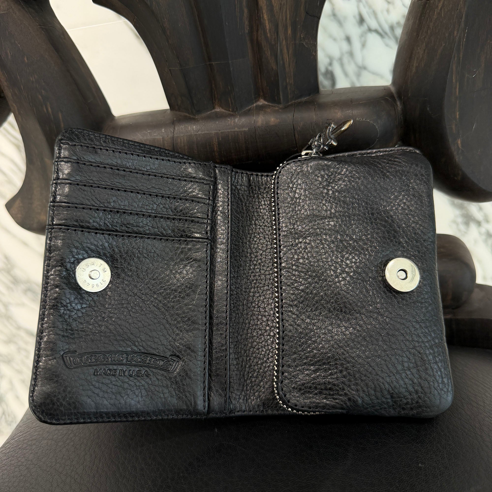 CHROME HEARTS Joey Scroll Wallet クロムハーツ ジョーイスクロールウォレット