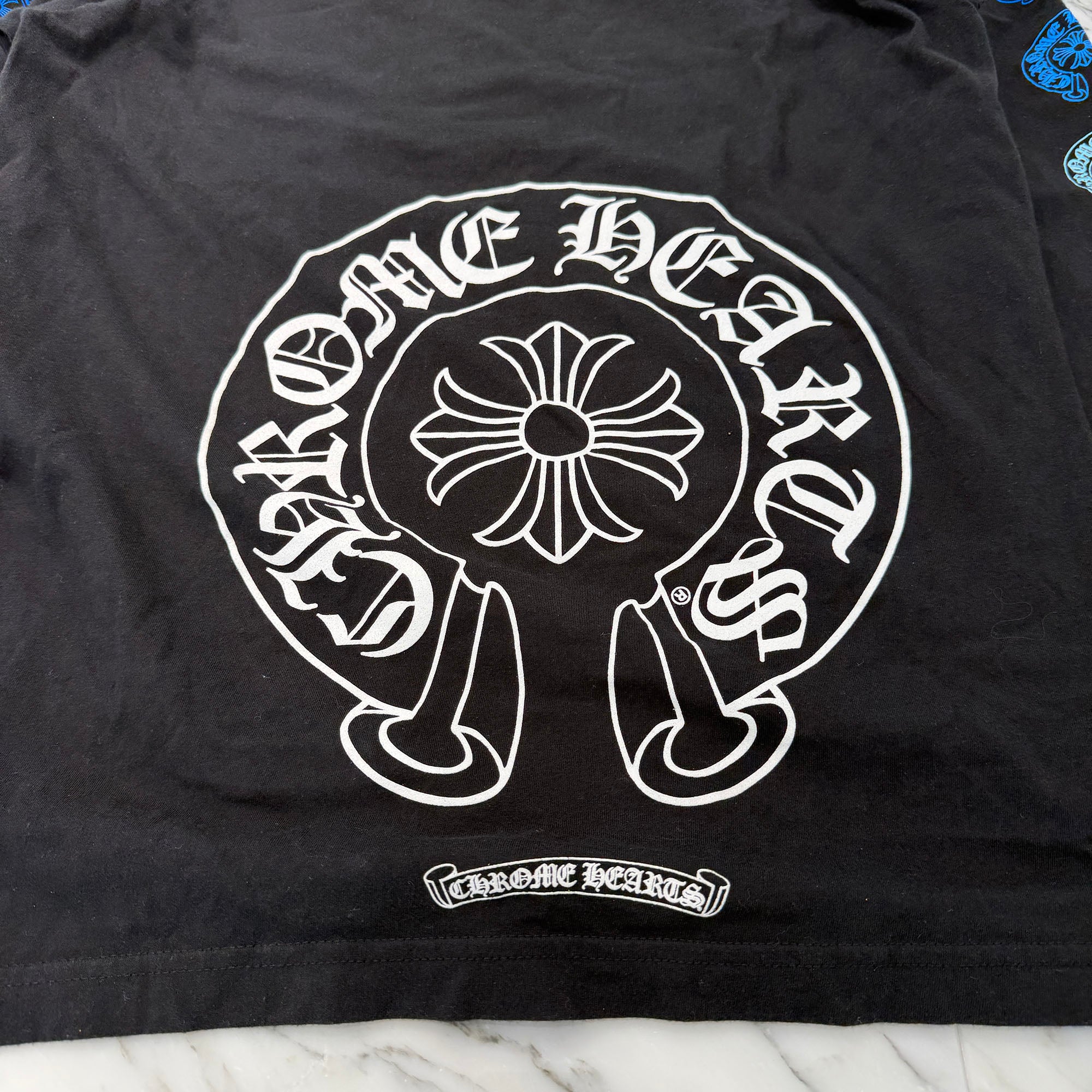 CHROME HEARTS 2022SS Multi Color Horseshoe Long Sleeve Tee Size L クロムハーツ マルチカラーホースシュー ロングスリーブＴシャツ サイズL