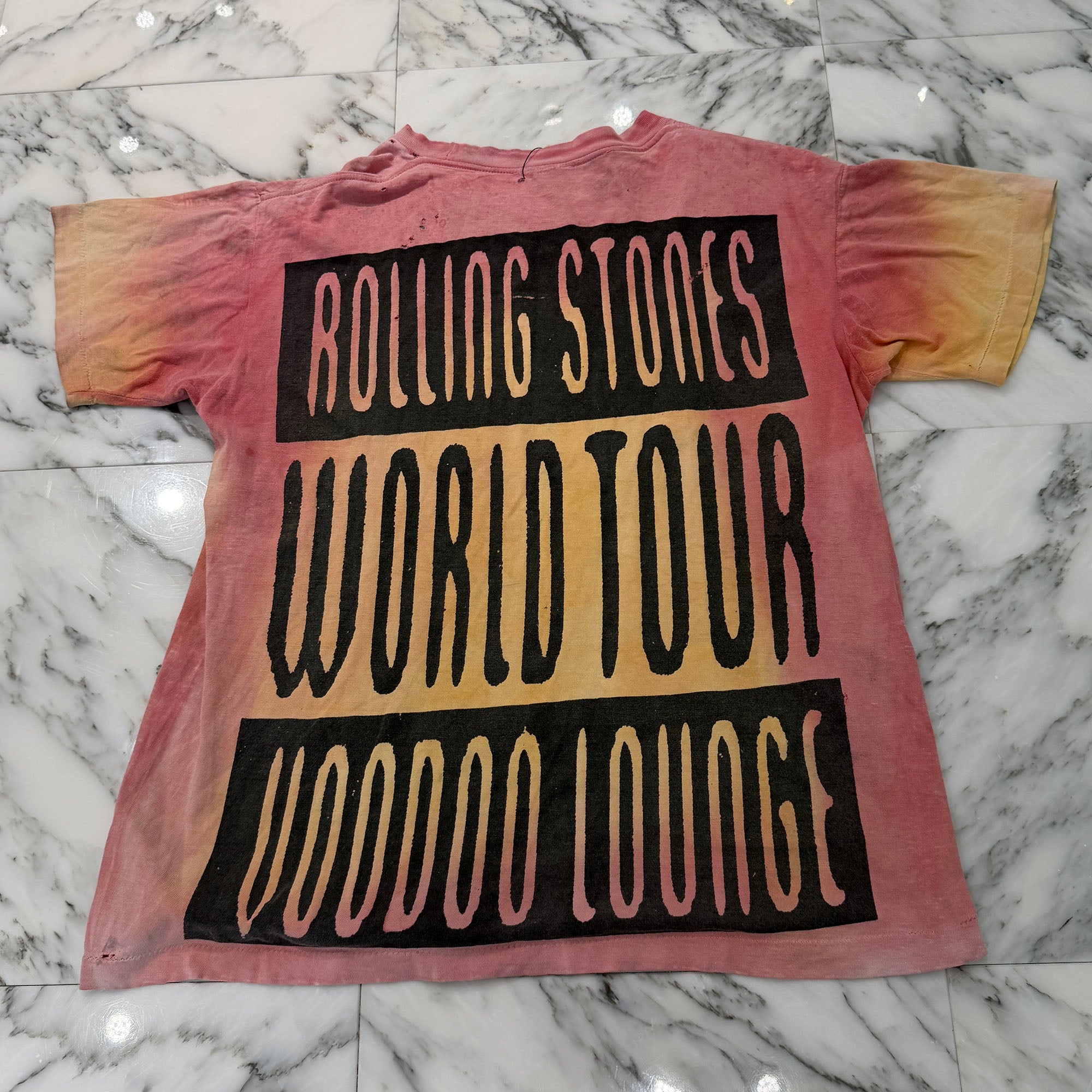 Vintage 90's The Rolling Stones ”Voodoo Lounge Tour 94/95” S/S Tee ヴィンテージ 90's ザ ローリング・ストーンズ "ブードゥー・ラウンジ・ツアー 94/95" Tシャツ