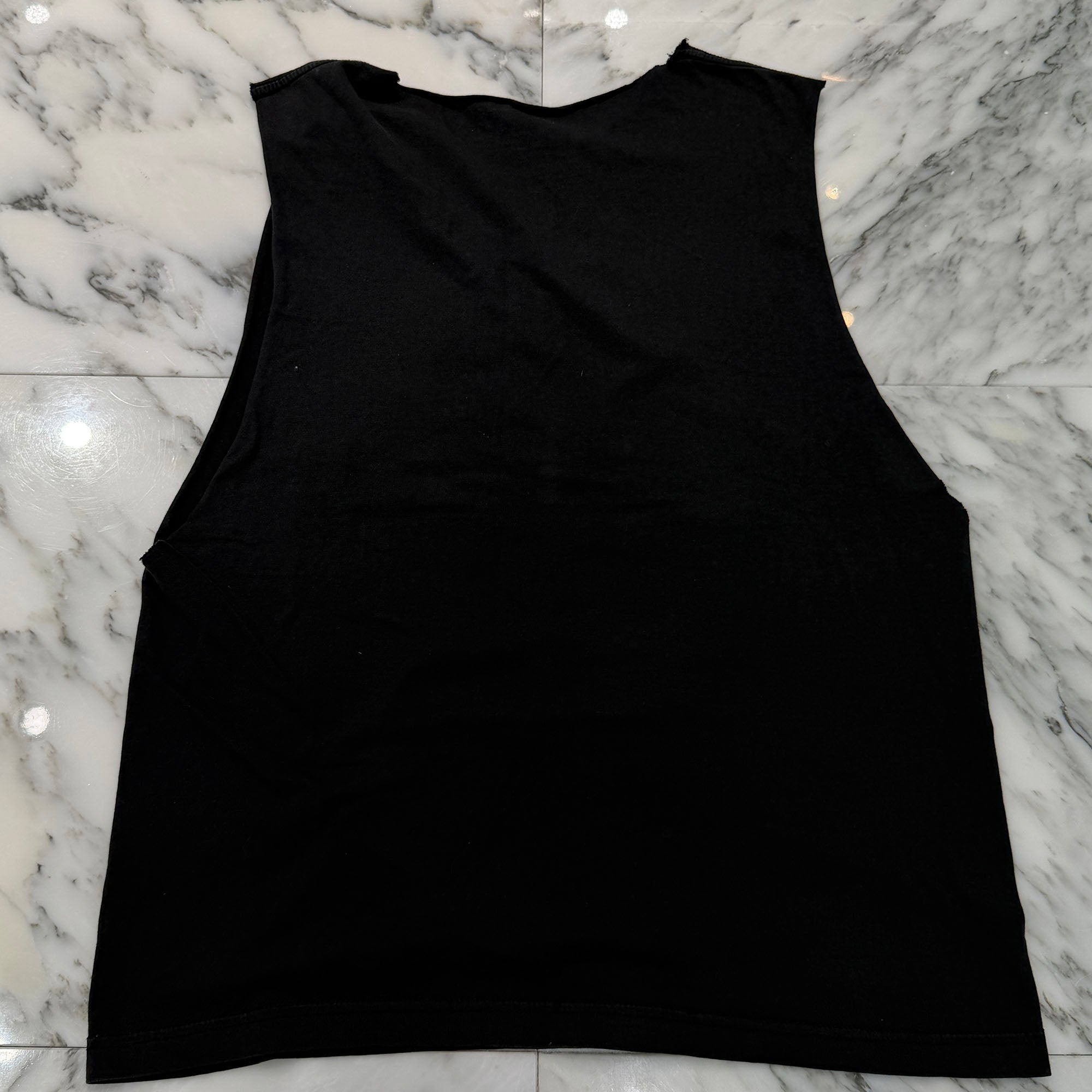 Vintage NIRVANA "Smiley Face Logo" Cut Off Tank Top ヴィンテージ ニルヴァーナ "スマイリーフェイス ロゴ" カットオフ タンクトップ