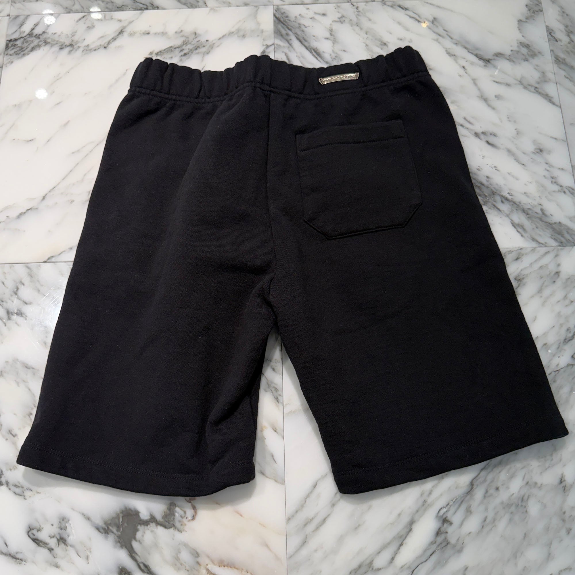 CHROME HEARTS Y NOT King Taco 3 Cemetery Cross Sweat Shorts Size M クロムハーツ ワイノット キングタコ 3セメタリークロス スウェットショーツ ショートパンツ サイズM