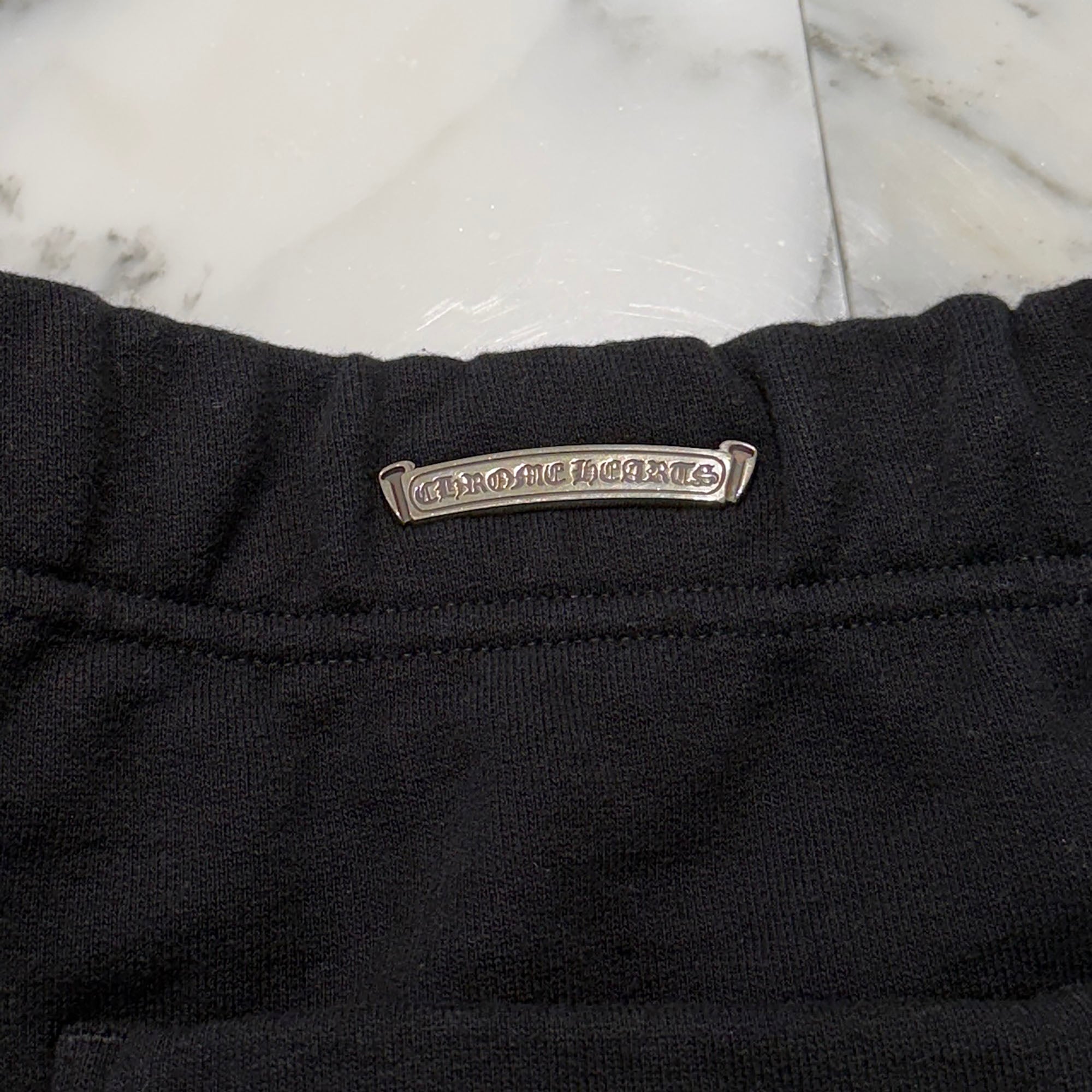 CHROME HEARTS Y NOT King Taco 3 Cemetery Cross Sweat Shorts Size M クロムハーツ ワイノット キングタコ 3セメタリークロス スウェットショーツ ショートパンツ サイズM