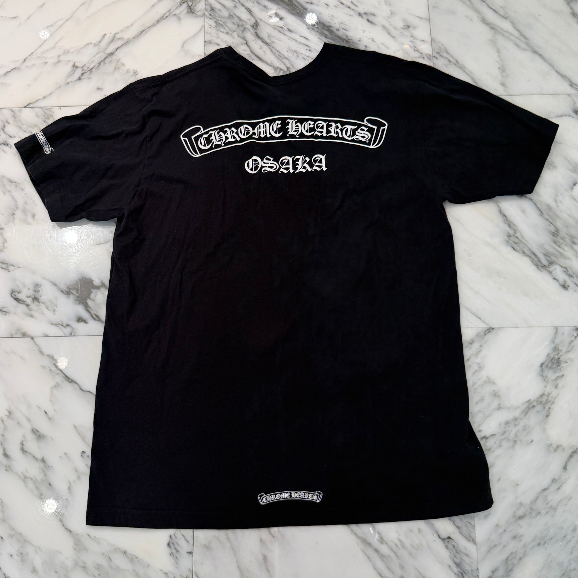 CHROME HEARTS Osaka Scroll Label Logo Tee Size XL クロムハーツ 大阪限定 スクロールラベルロゴ Tシャツ サイズXL