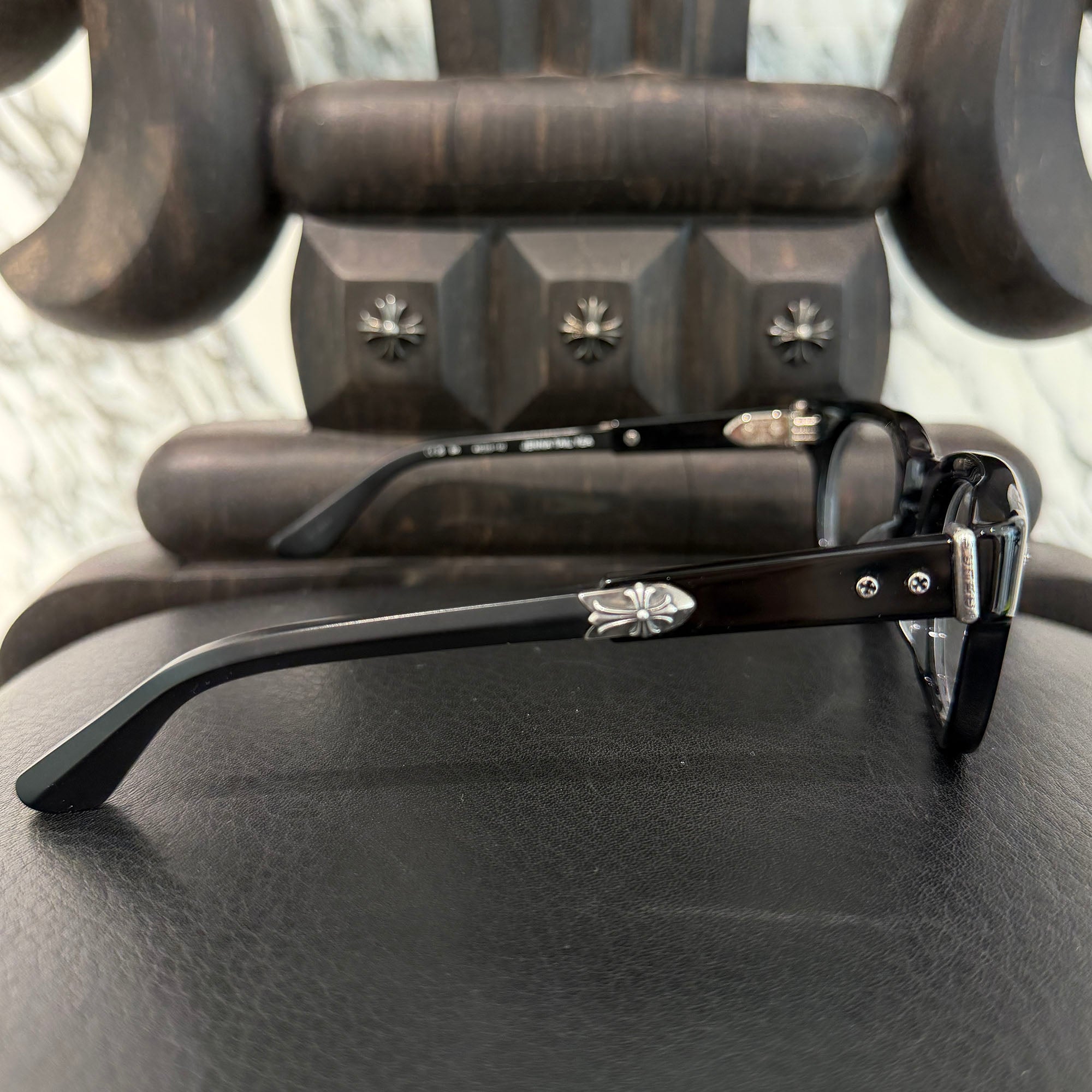 CHROME HEARTS JENNA TAIL YEA Sunglasses Size 49口23-142 クロムハーツ ジェナ・テイル・イェー サングラス サイズ49口23-142