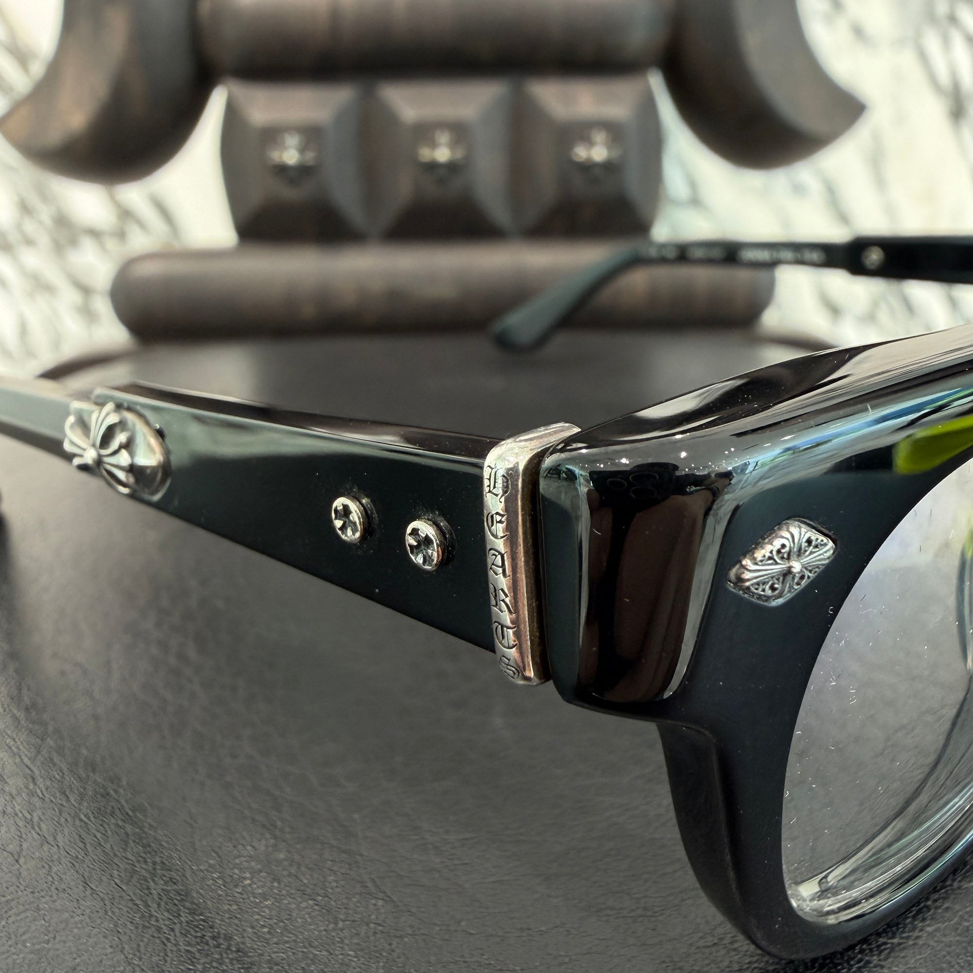 CHROME HEARTS JENNA TAIL YEA Sunglasses Size 49口23-142 クロムハーツ ジェナ・テイル・イェー サングラス サイズ49口23-142