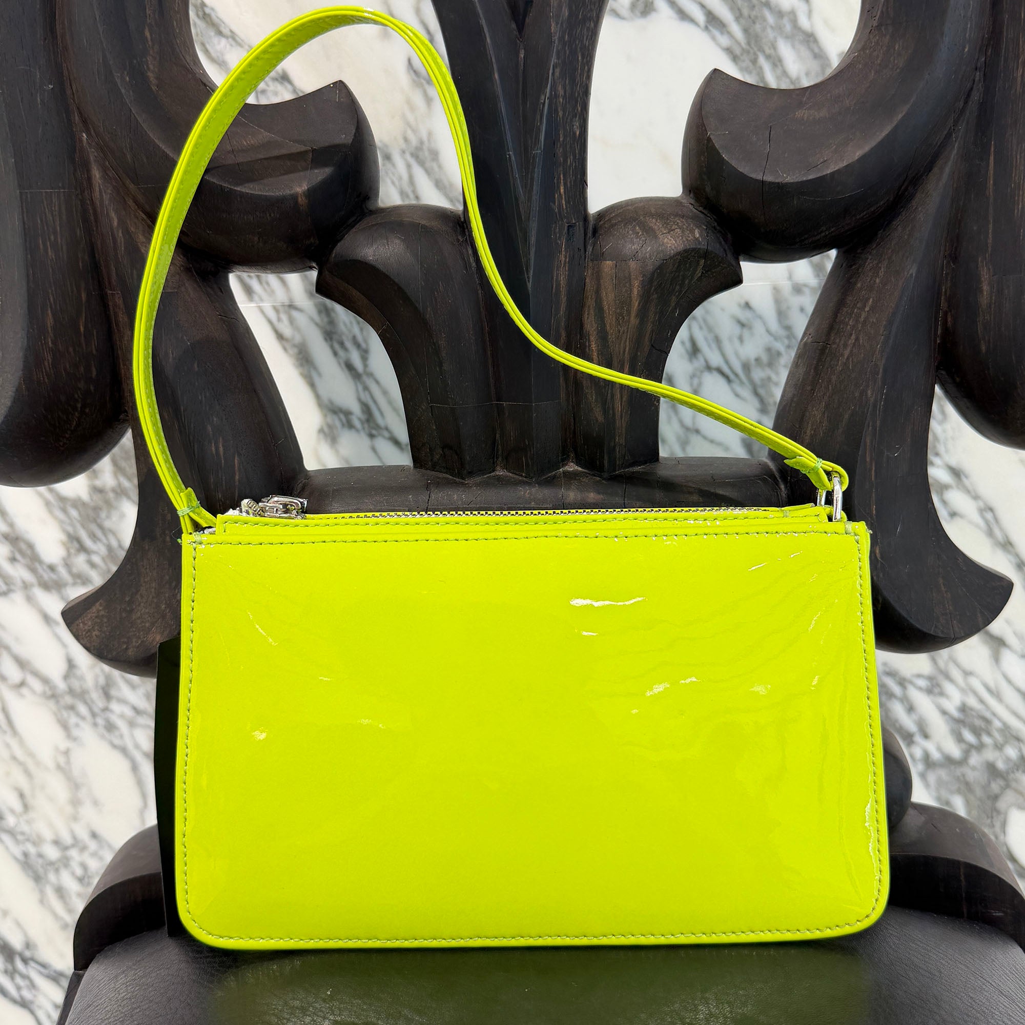CHROME HEARTS The Night Patent Leather Hand Bag クロムハーツ ザ・ナイト パテントレザー ハンドバッグ