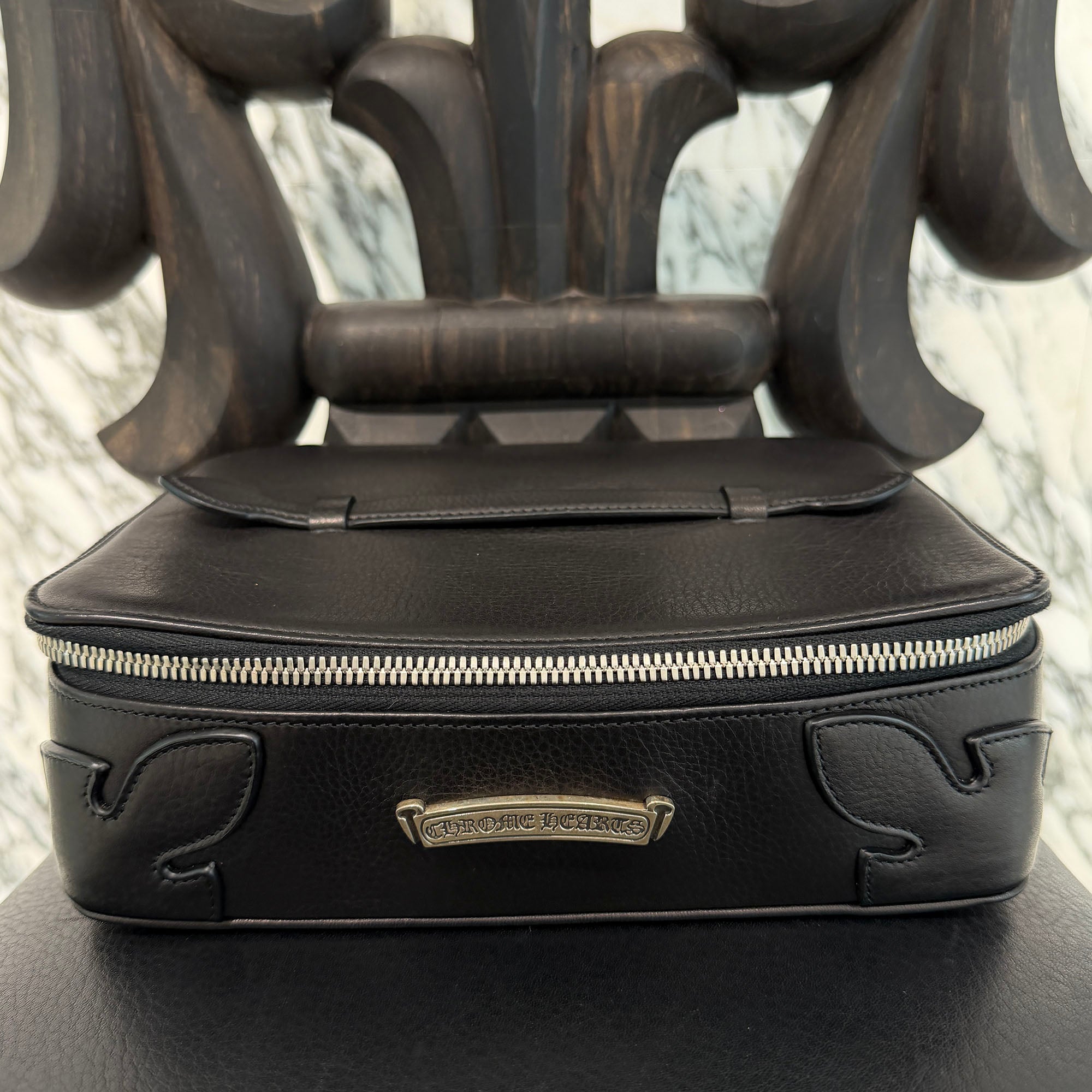 CHROME HEARTS Leather Jewelry Case クロムハーツ レザージュエリー