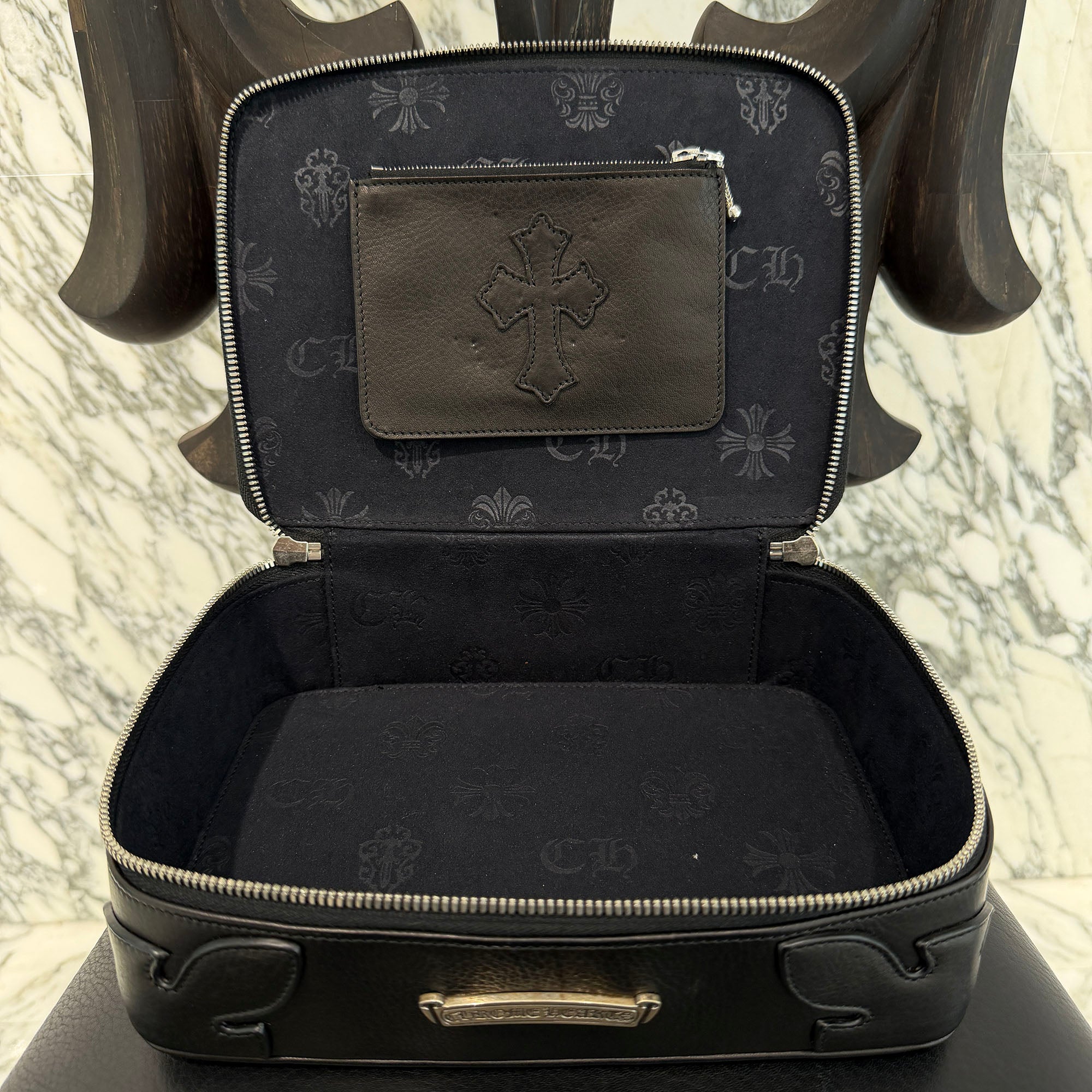 CHROME HEARTS Leather Jewelry Case クロムハーツ レザージュエリーケース