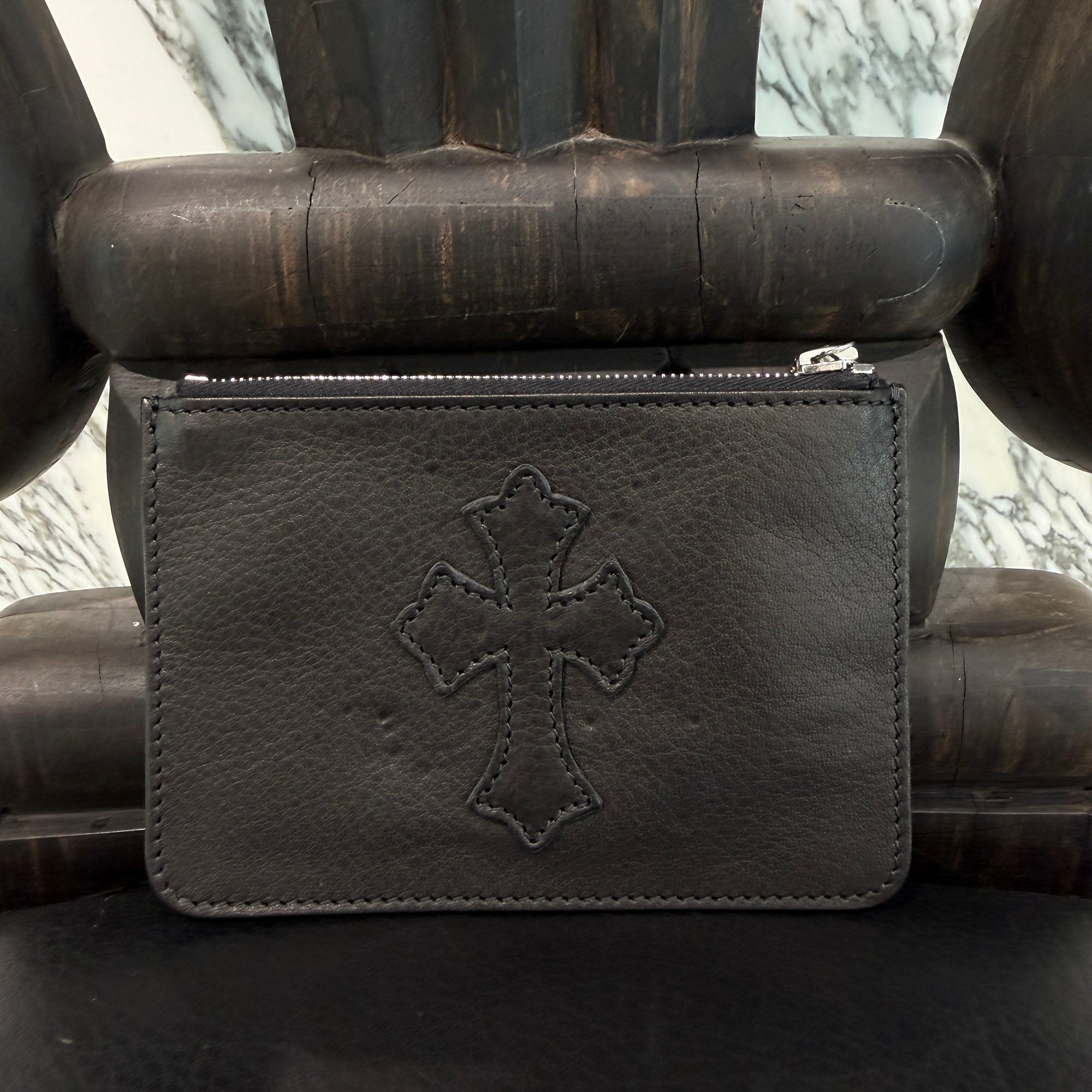 CHROME HEARTS Leather Jewelry Case クロムハーツ レザージュエリー