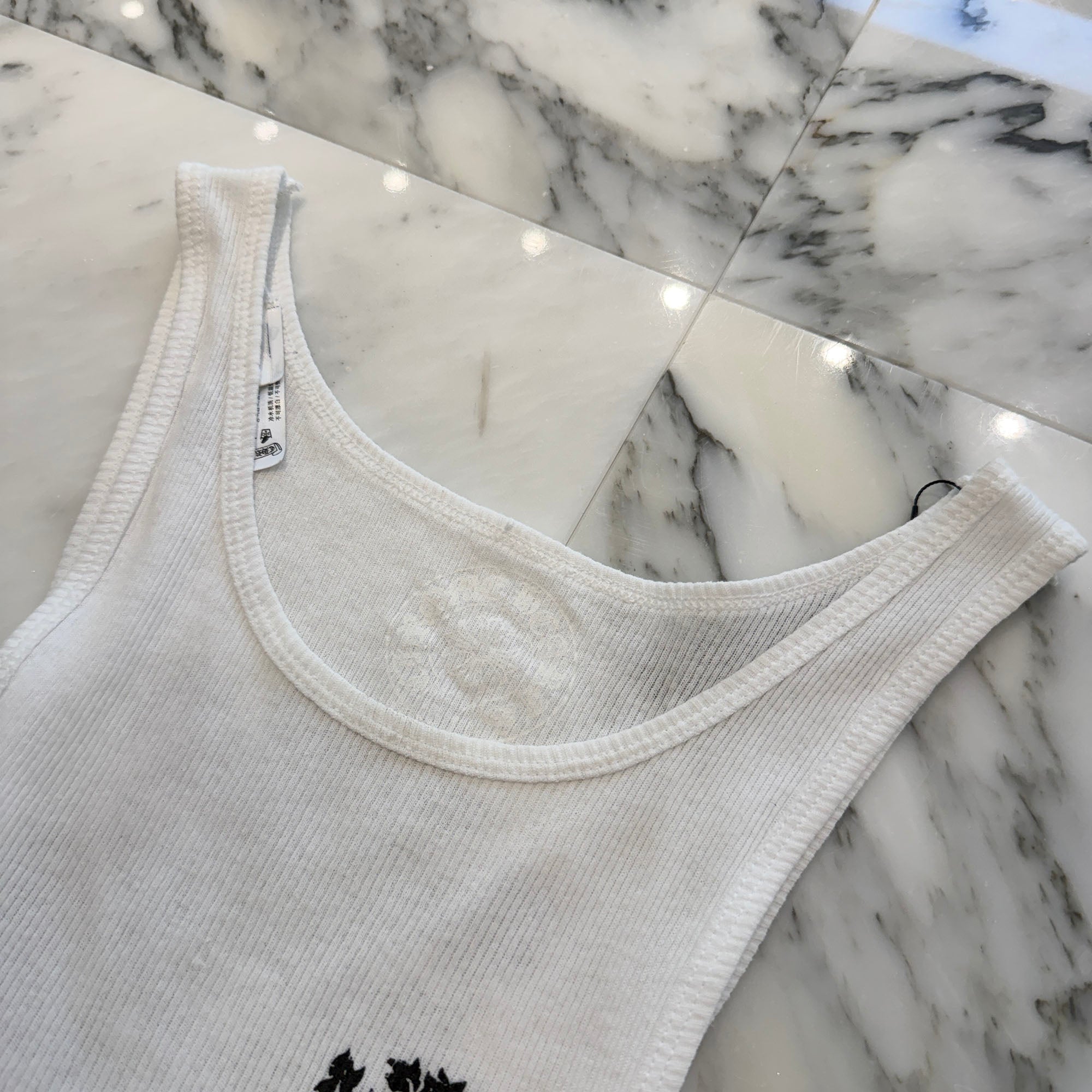 CHROME HEARTS Vine Dagger Print Tank Top Size M クロムハーツ ヴァインダガープリント タンクトップ サイズM