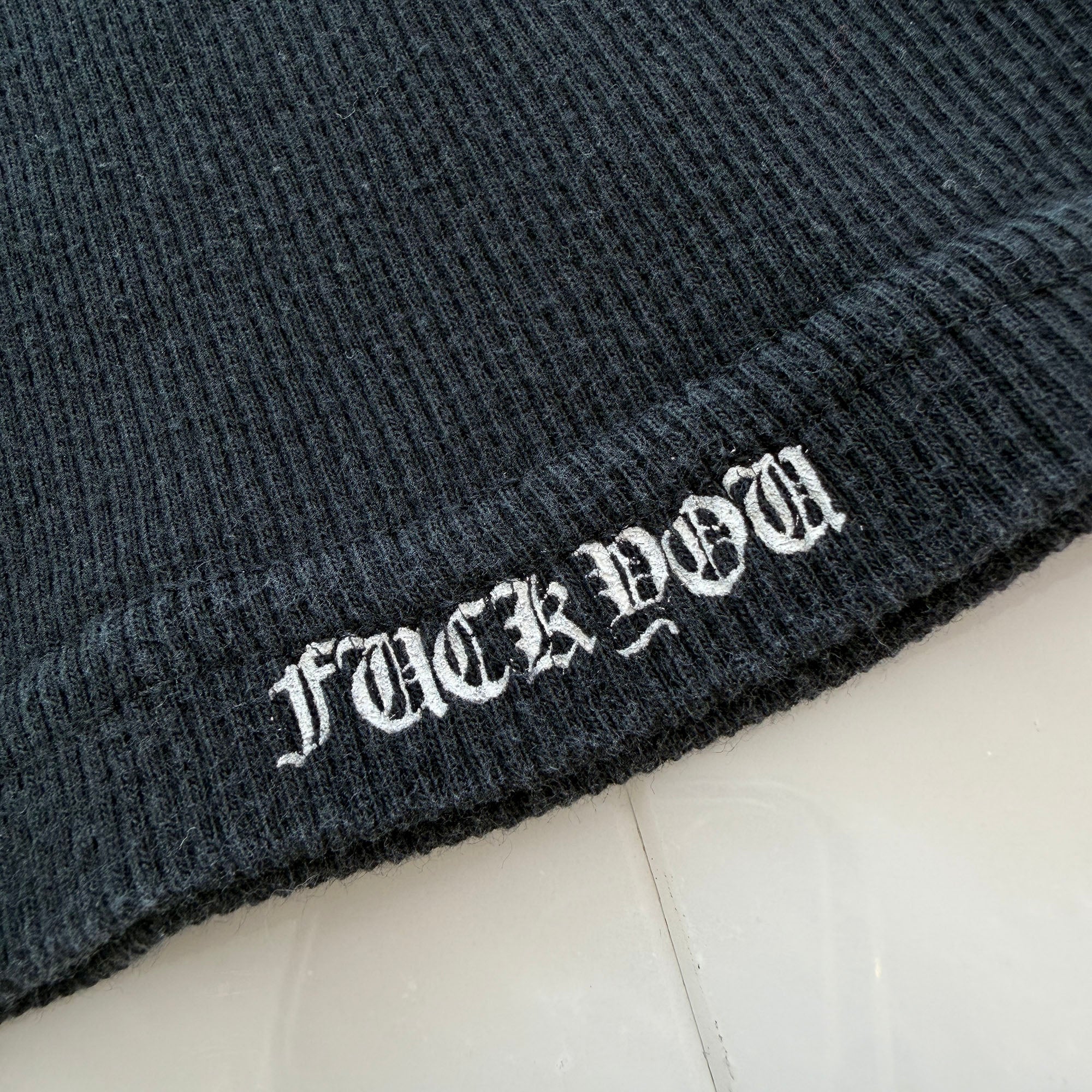 CHROME HEARTS Neck Logo Fuck You Print Tank Top クロムハーツ ネックロゴ ファックユー プリントタンクトップ