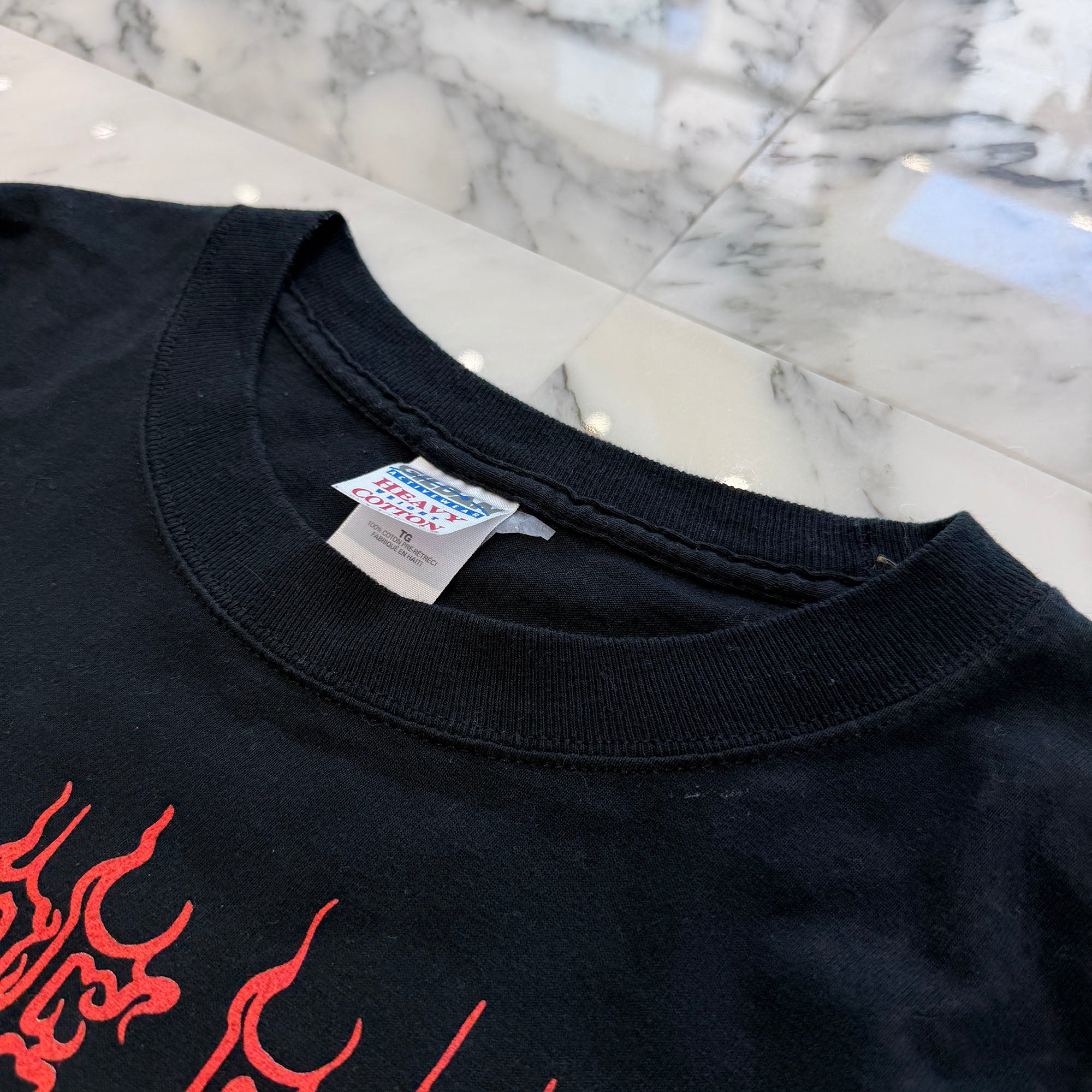 Vintage 90's Cradle Of Filth "VESTAL MASTURBATION" GILDAN L/S Tee Size XL ヴィンテージ 90's クレイドルオブフィルス "ベスタル・マスターベーション" ギルダン社製 ロングスリーブTシャツ サイズXL